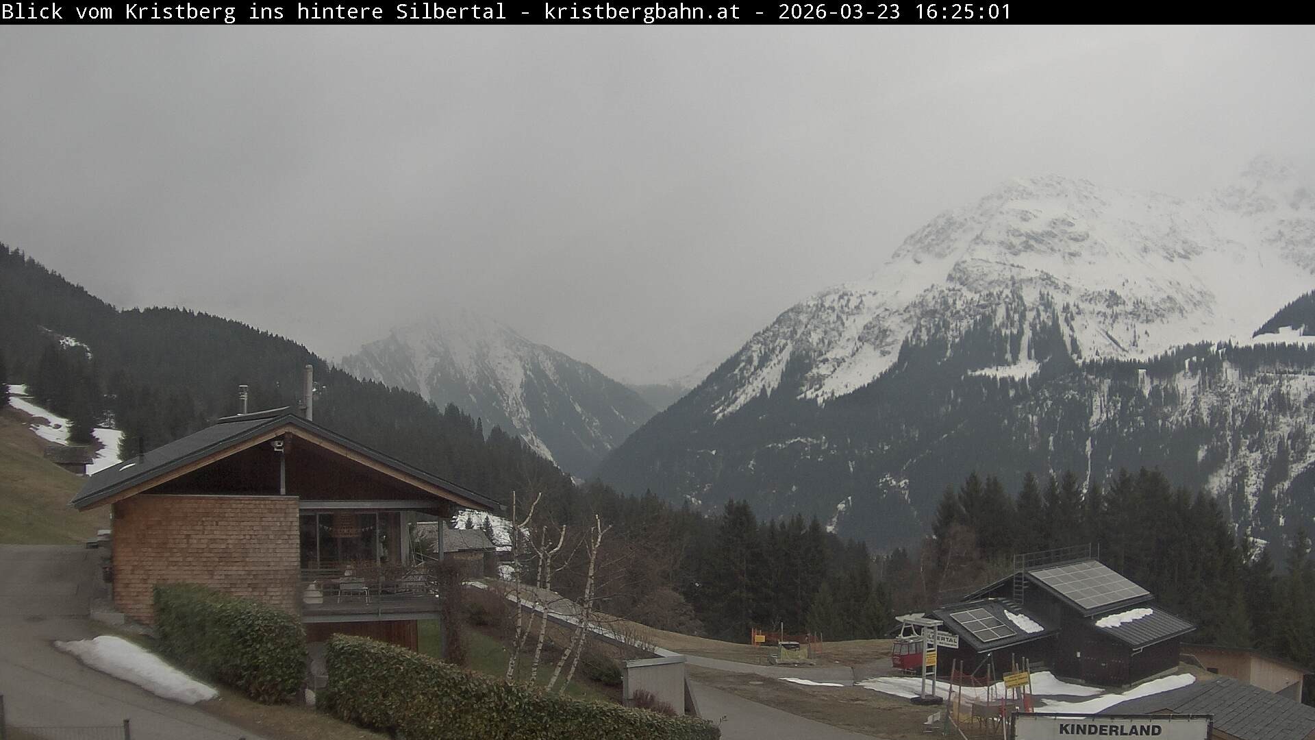 Archived image Webcam "Silbertal" valley