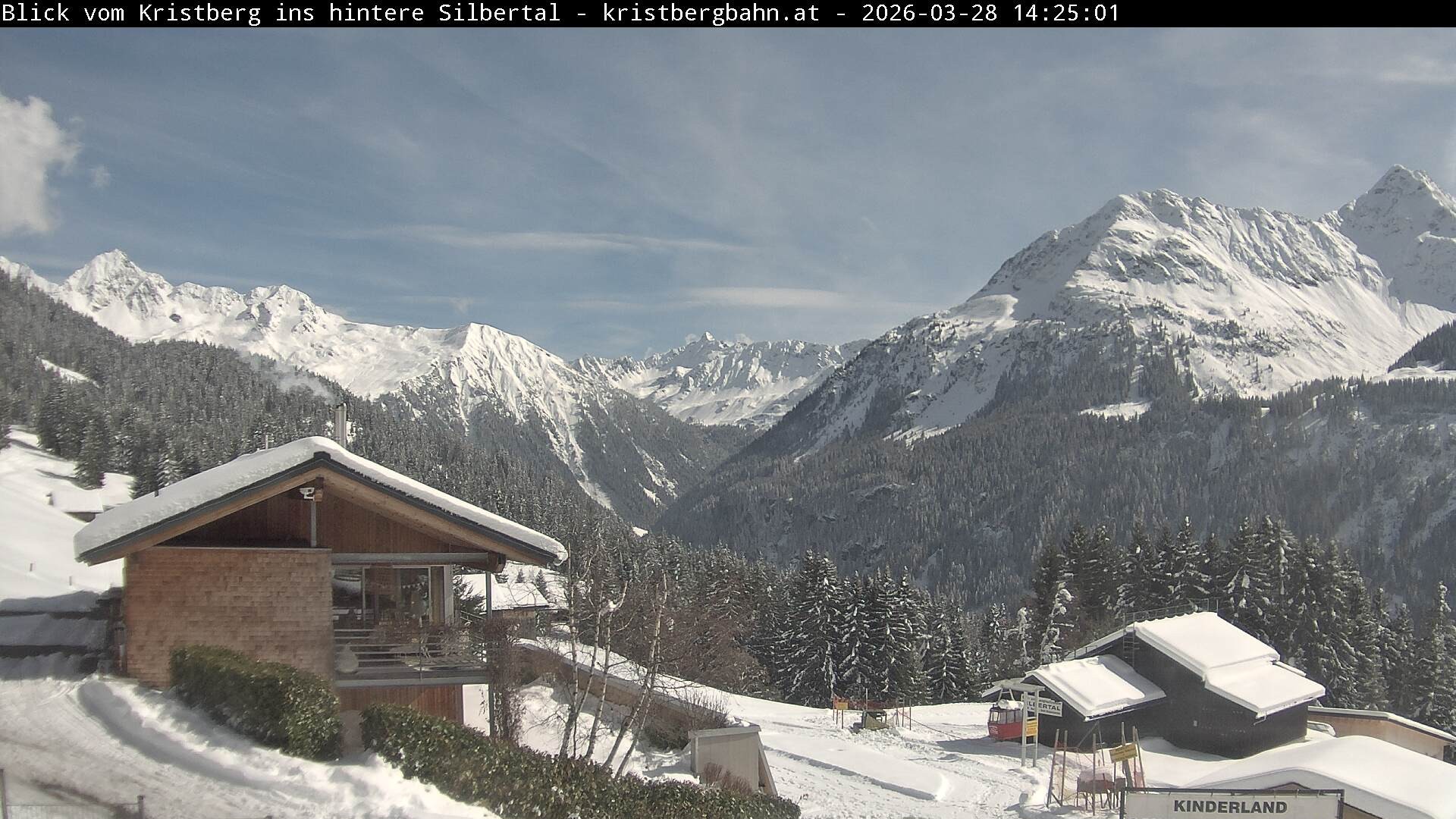 Archiv Foto Webcam Hinteres Silbertal