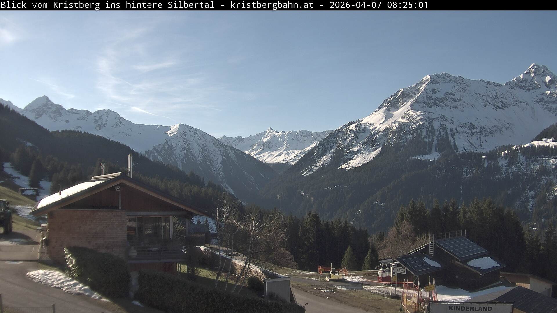 Archiv Foto Webcam Hinteres Silbertal