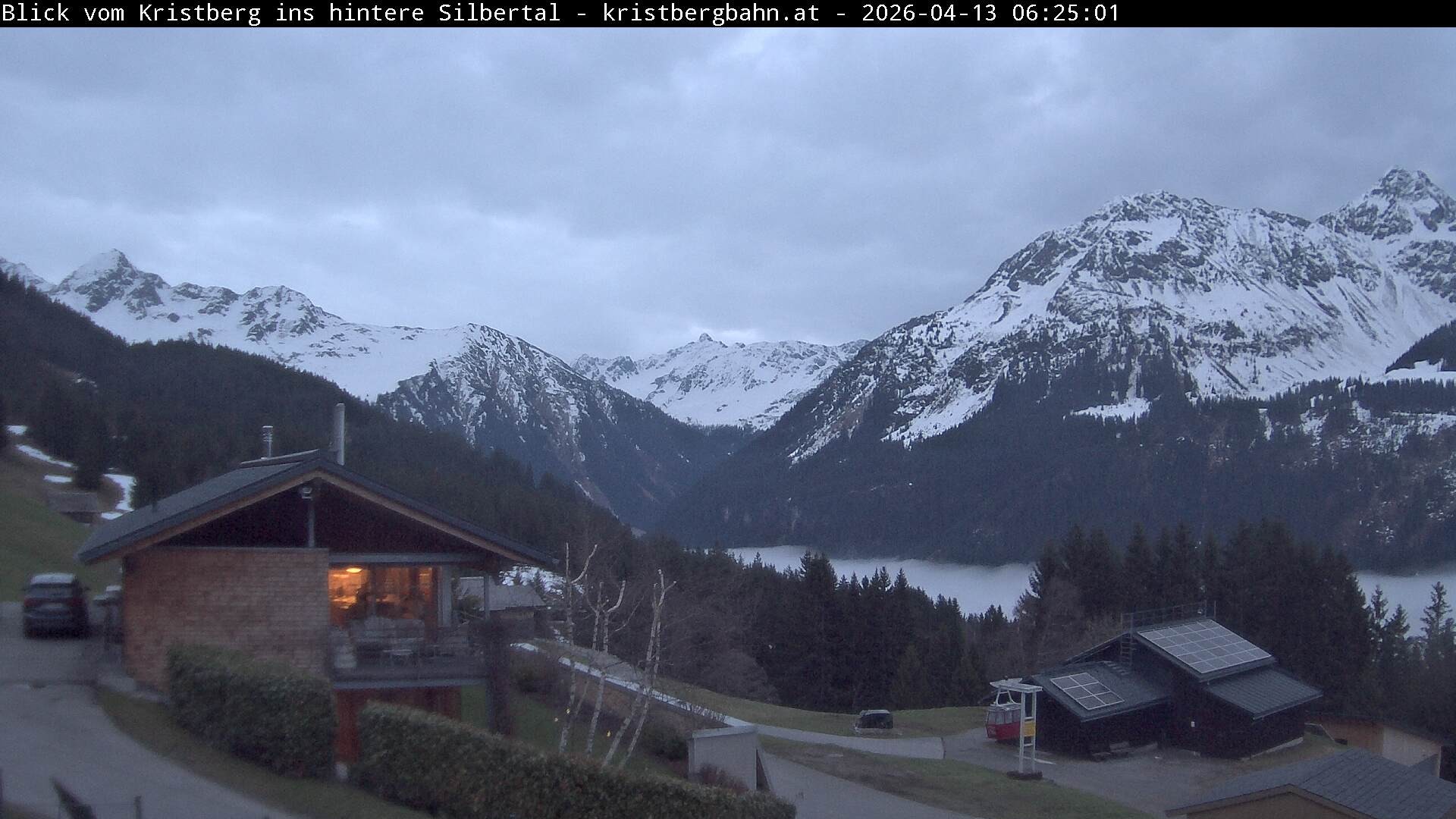 Archived image Webcam "Silbertal" valley
