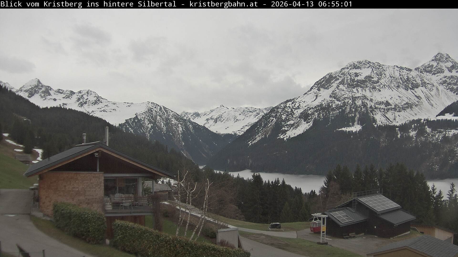 Archived image Webcam "Silbertal" valley