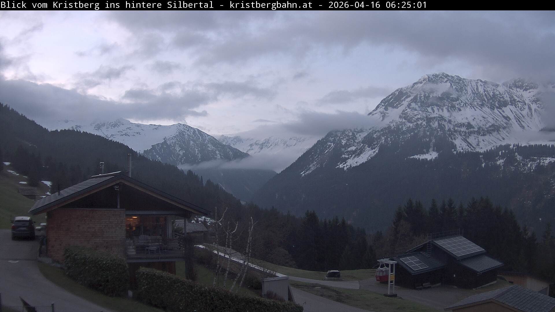Archiv Foto Webcam Hinteres Silbertal