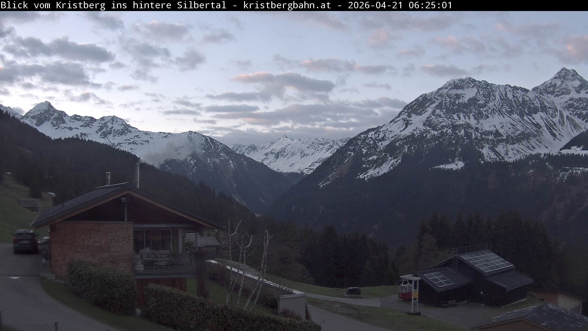Archiv Foto Webcam Hinteres Silbertal