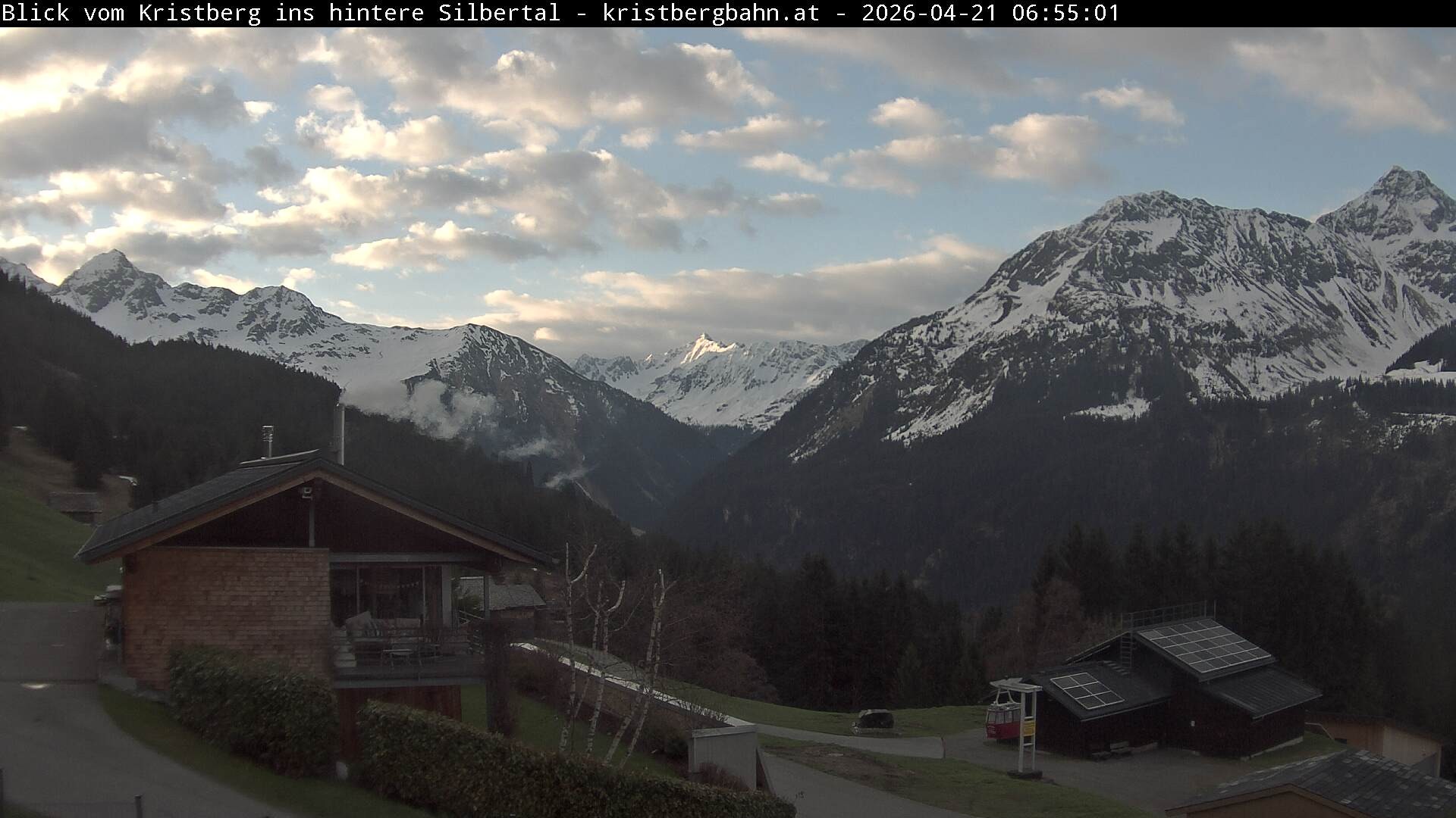 Archiv Foto Webcam Hinteres Silbertal