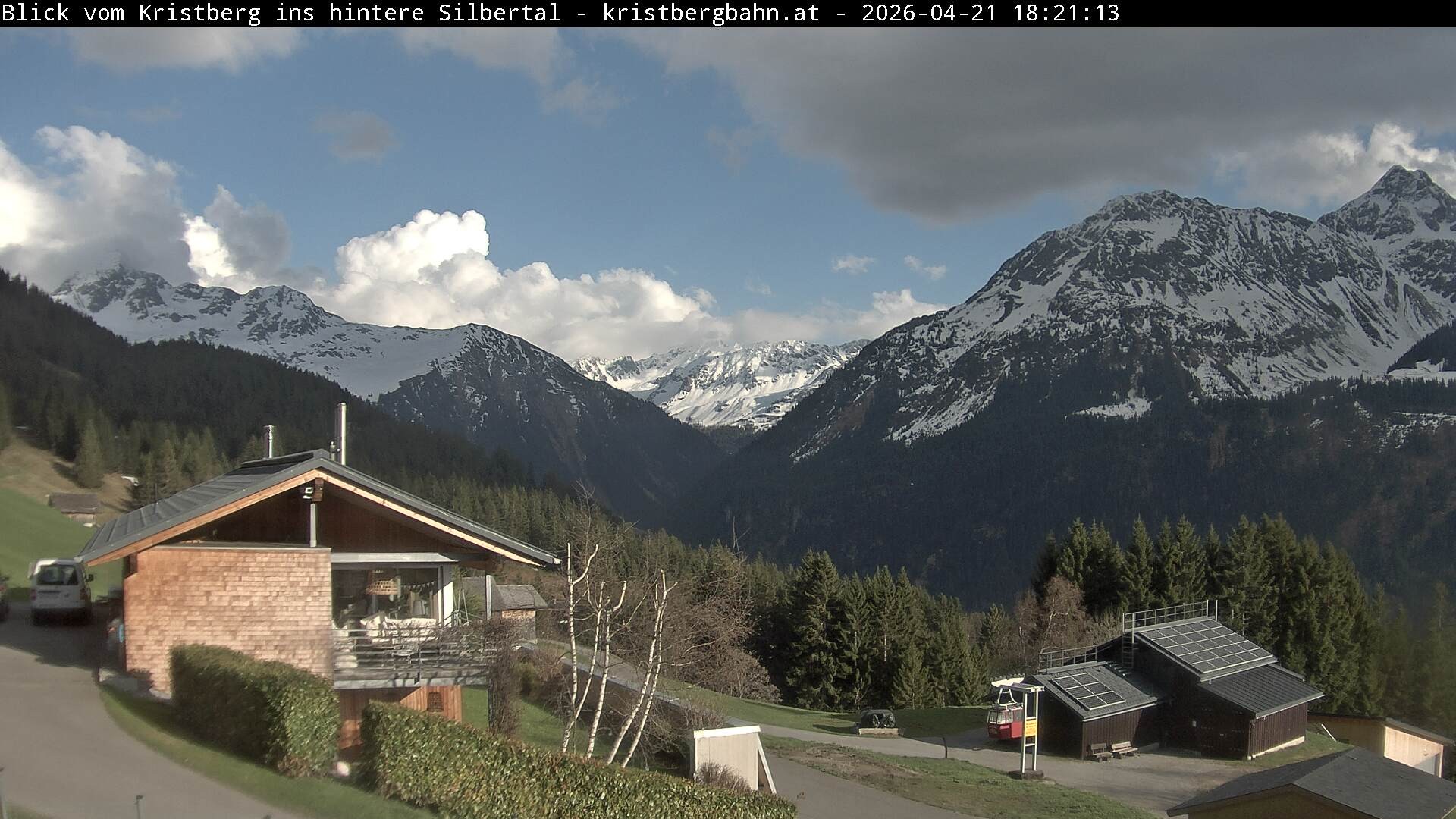 Archiv Foto Webcam Hinteres Silbertal