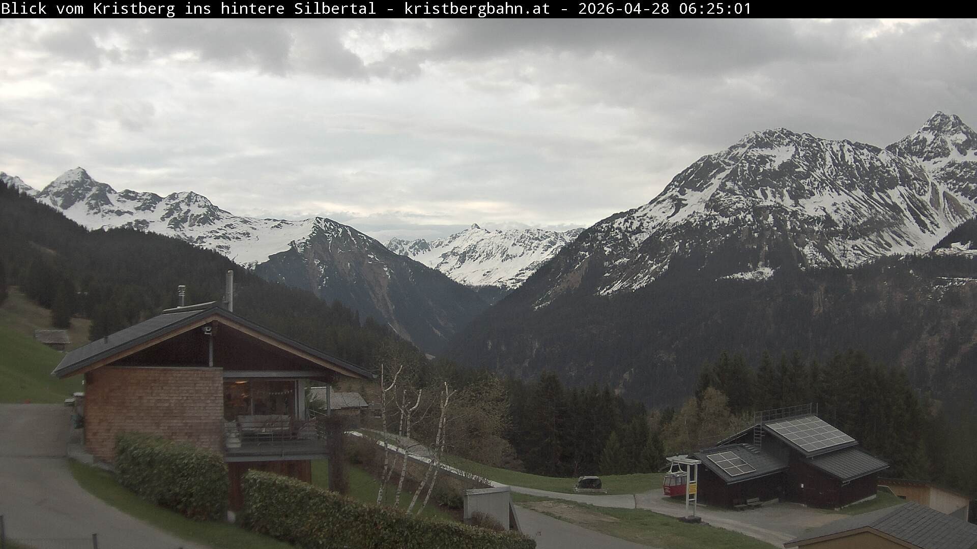 Archiv Foto Webcam Hinteres Silbertal