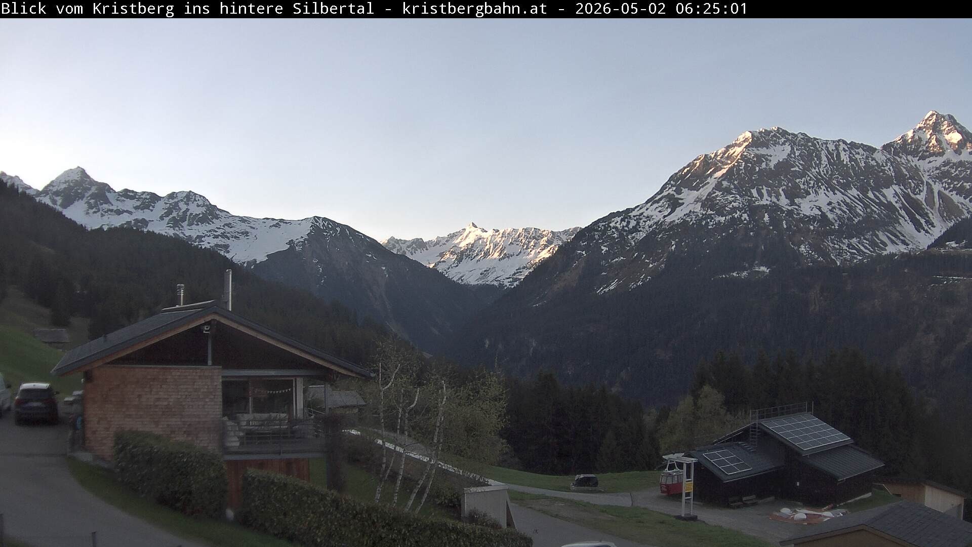 Archiv Foto Webcam Hinteres Silbertal