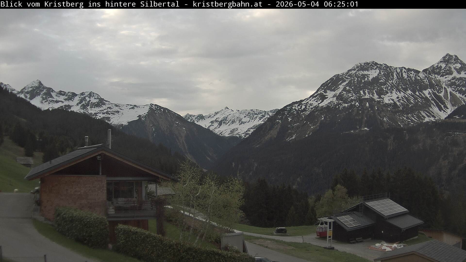 Archived image Webcam "Silbertal" valley