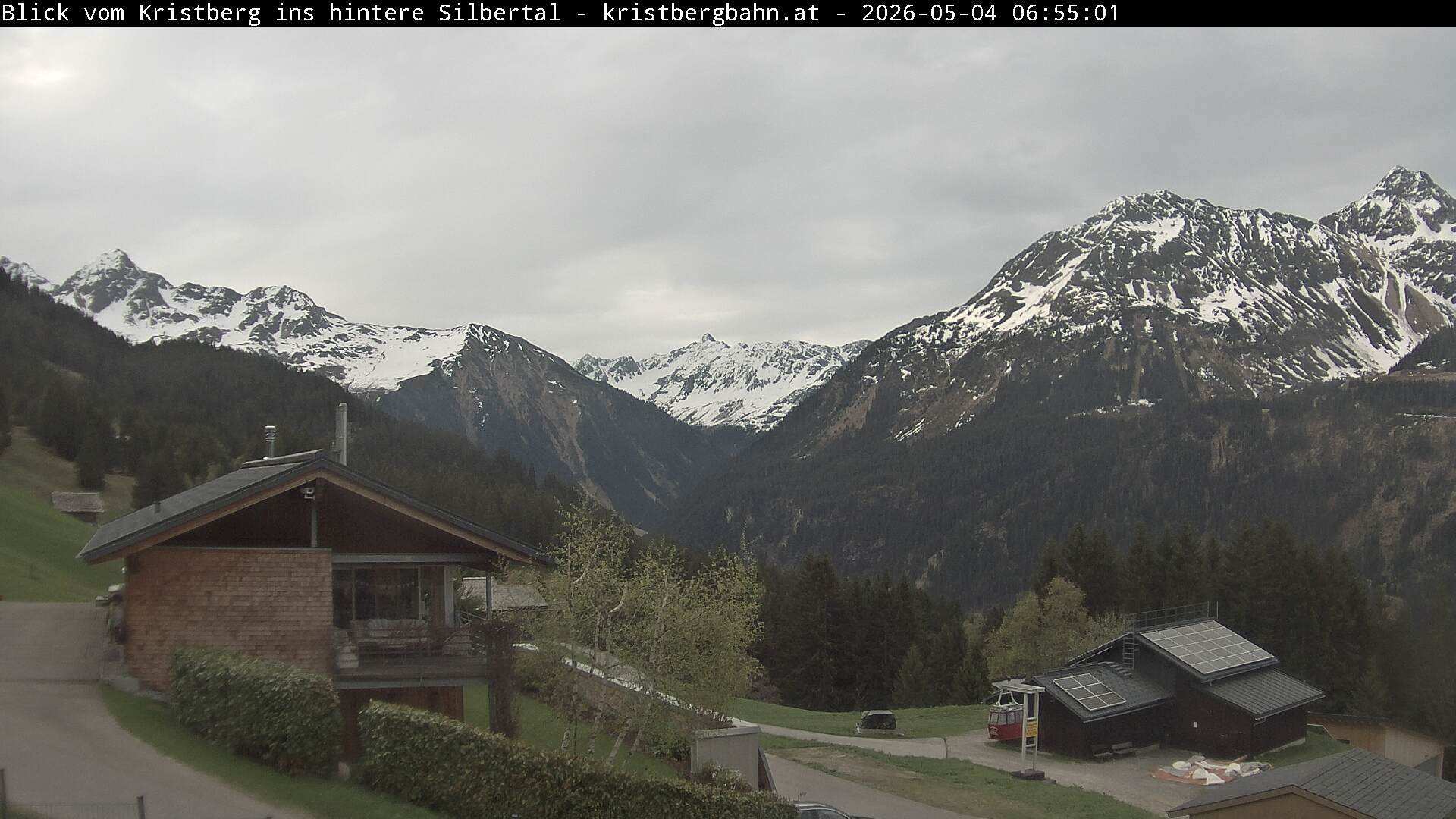 Archived image Webcam "Silbertal" valley