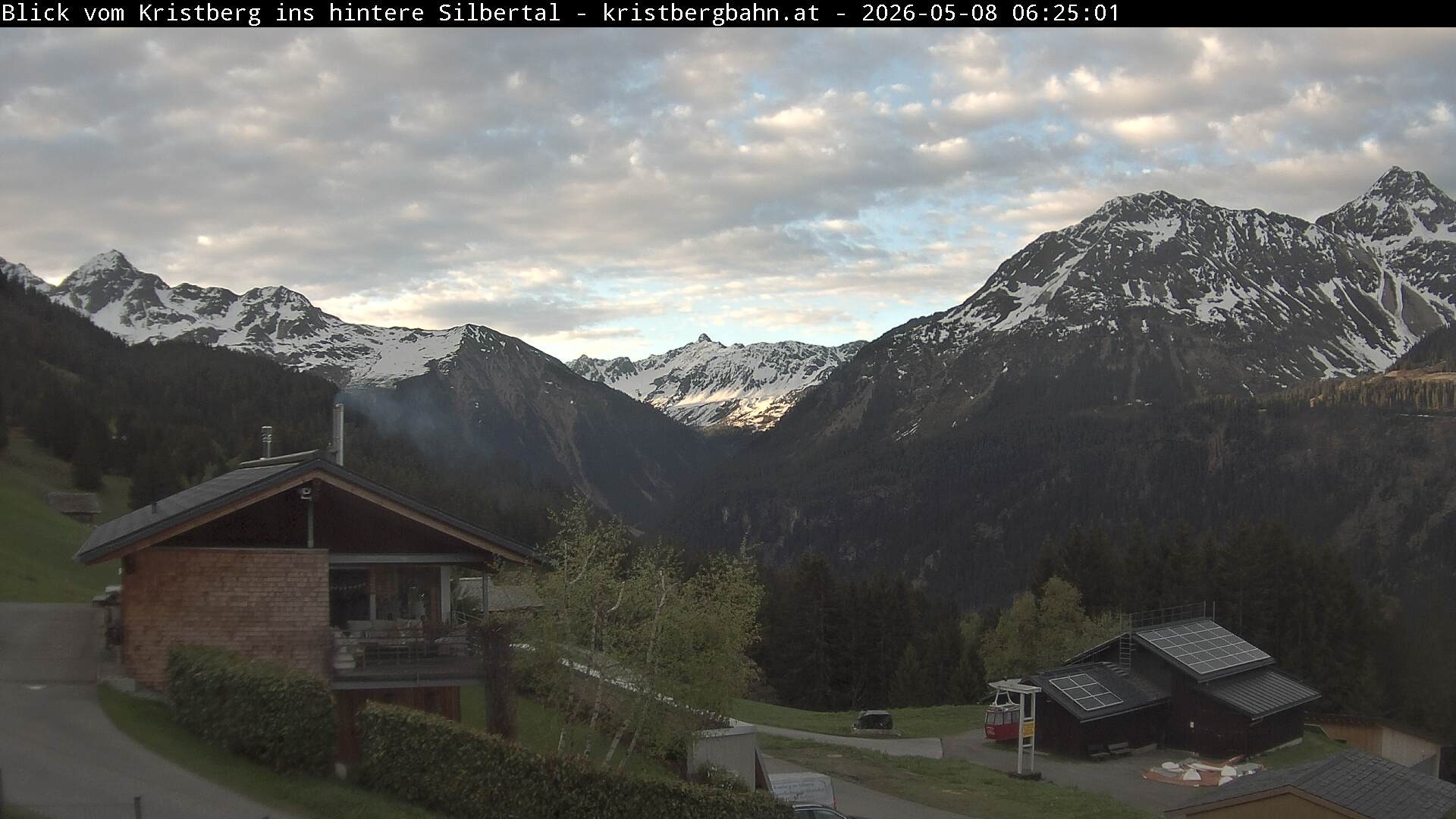 Archived image Webcam "Silbertal" valley