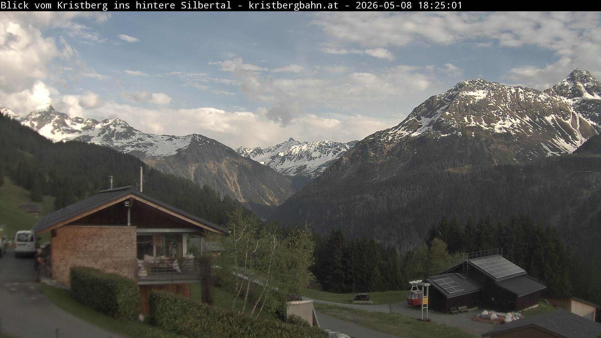 Archived image Webcam "Silbertal" valley