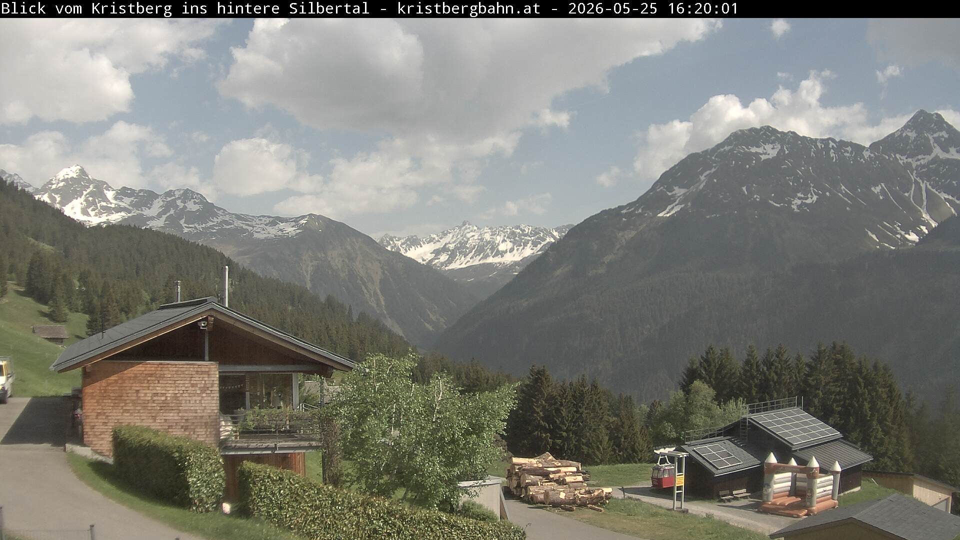 Archived image Webcam "Silbertal" valley