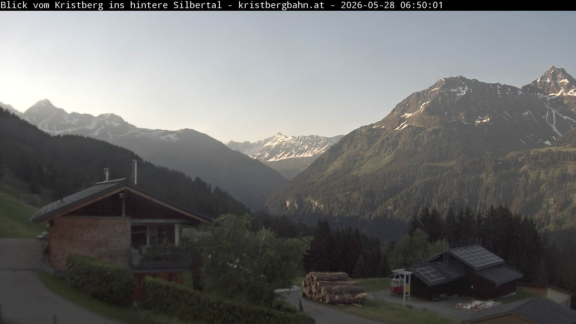 Archived image Webcam "Silbertal" valley