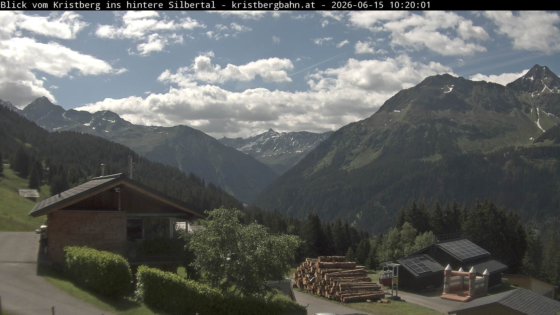 Archived image Webcam "Silbertal" valley