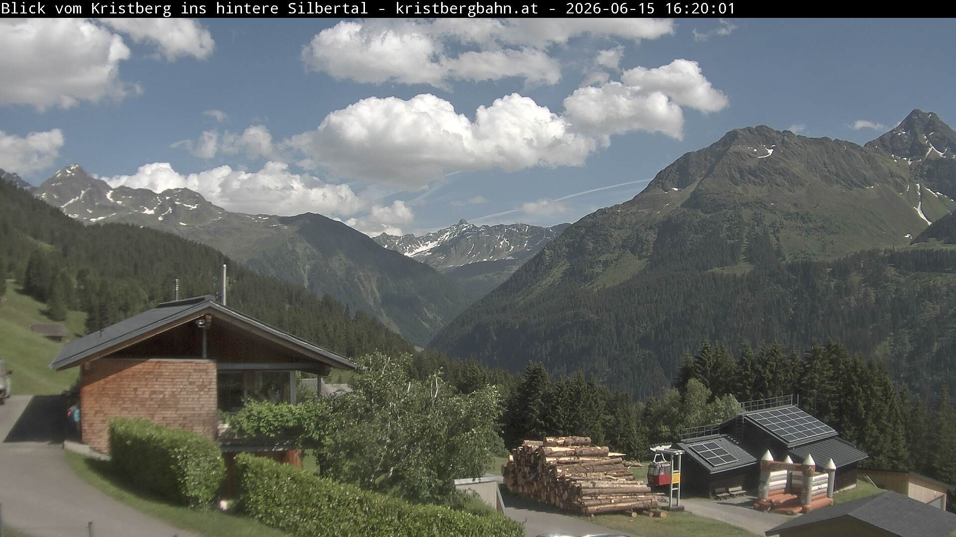 Archived image Webcam "Silbertal" valley