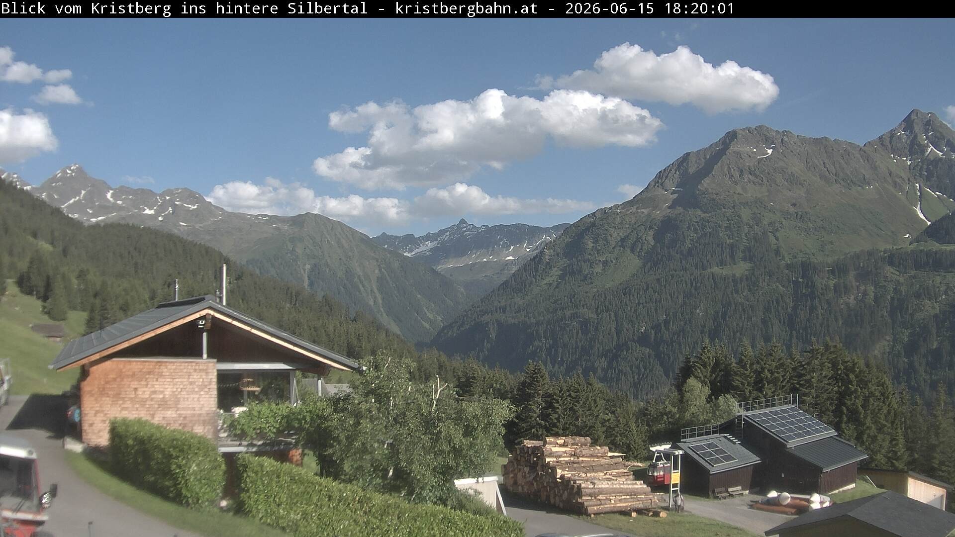 Archived image Webcam "Silbertal" valley