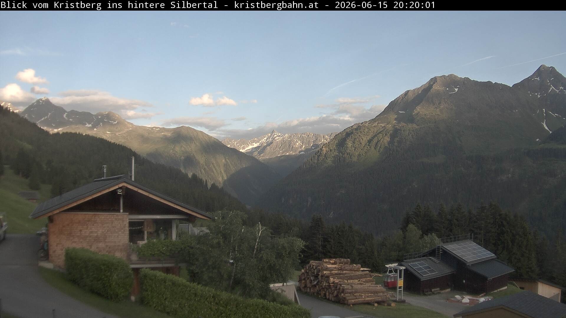 Archived image Webcam "Silbertal" valley