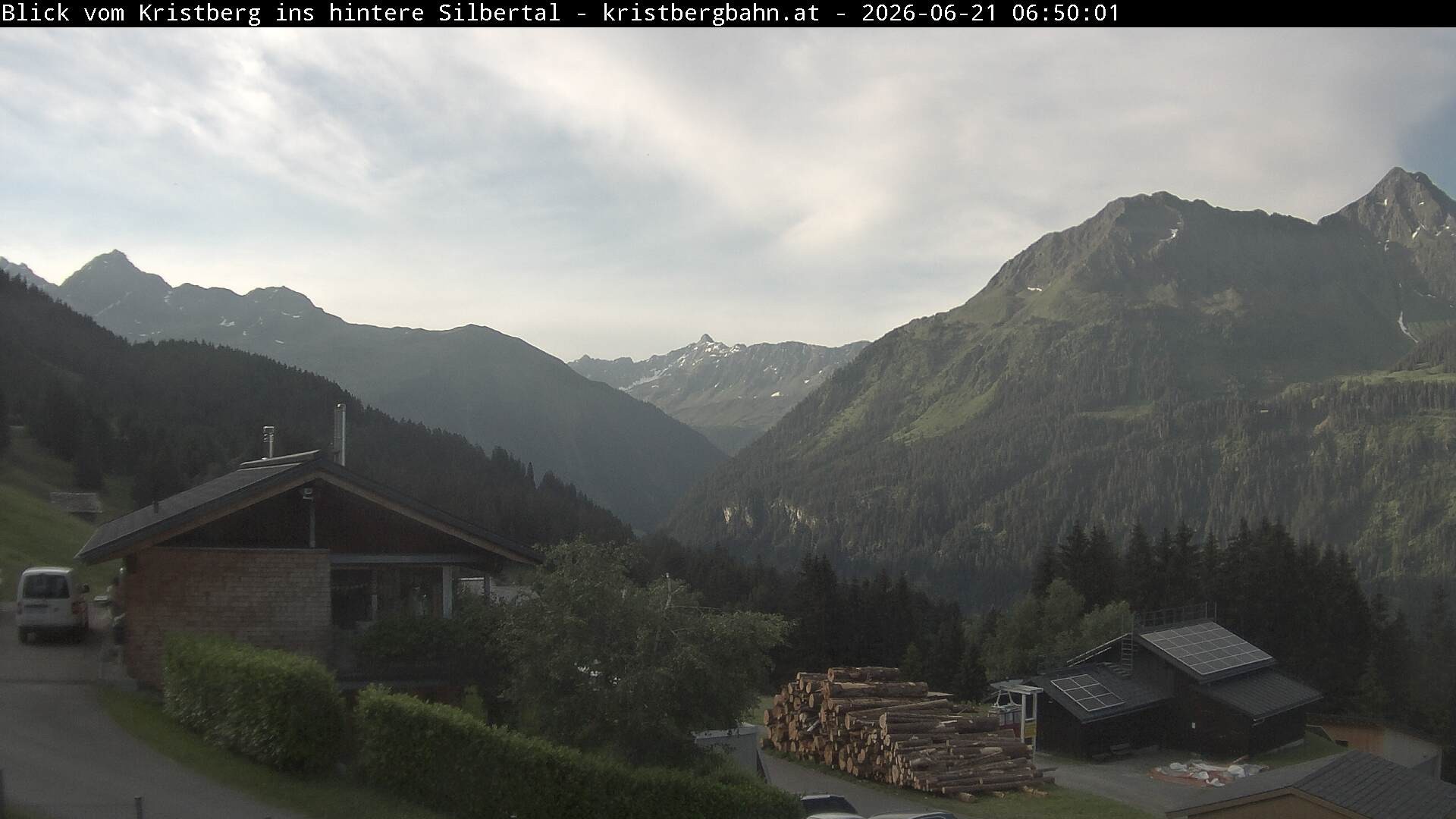 Archived image Webcam "Silbertal" valley