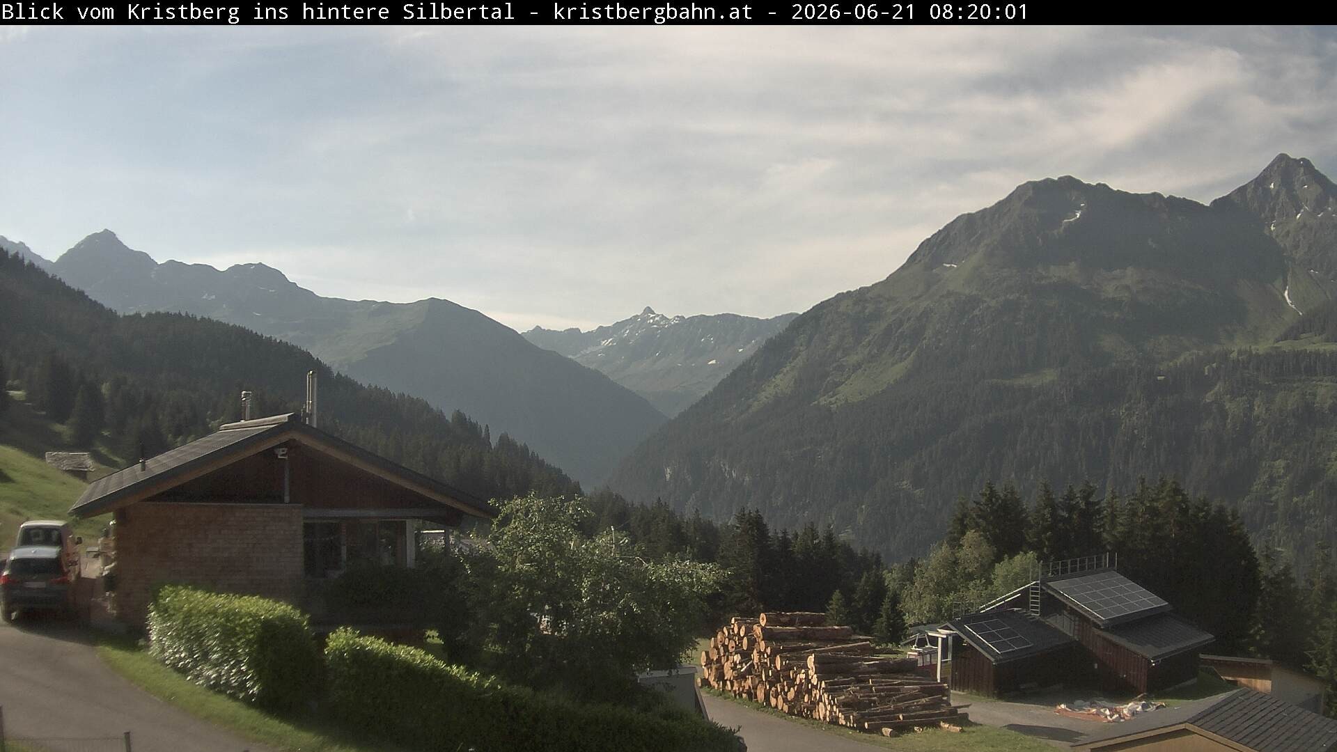 Archived image Webcam "Silbertal" valley