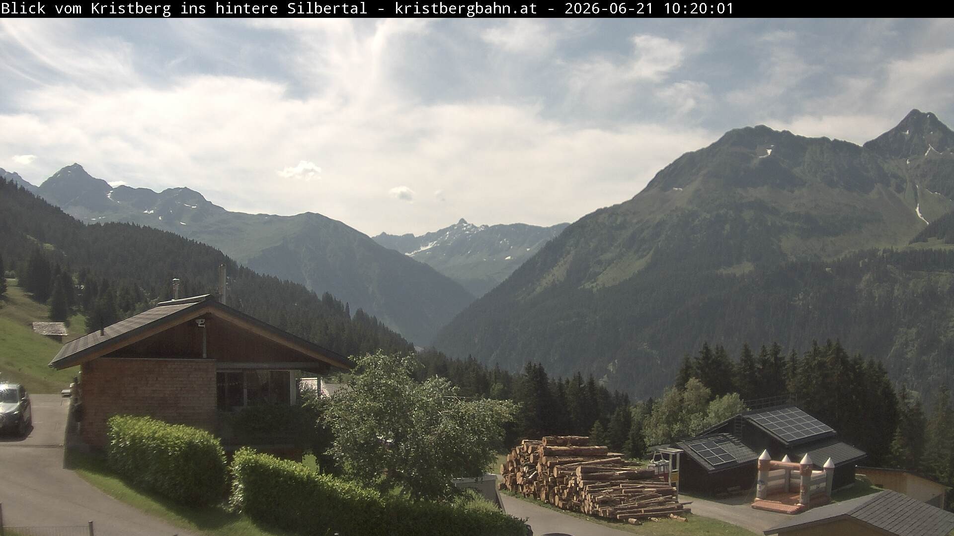 Archived image Webcam "Silbertal" valley