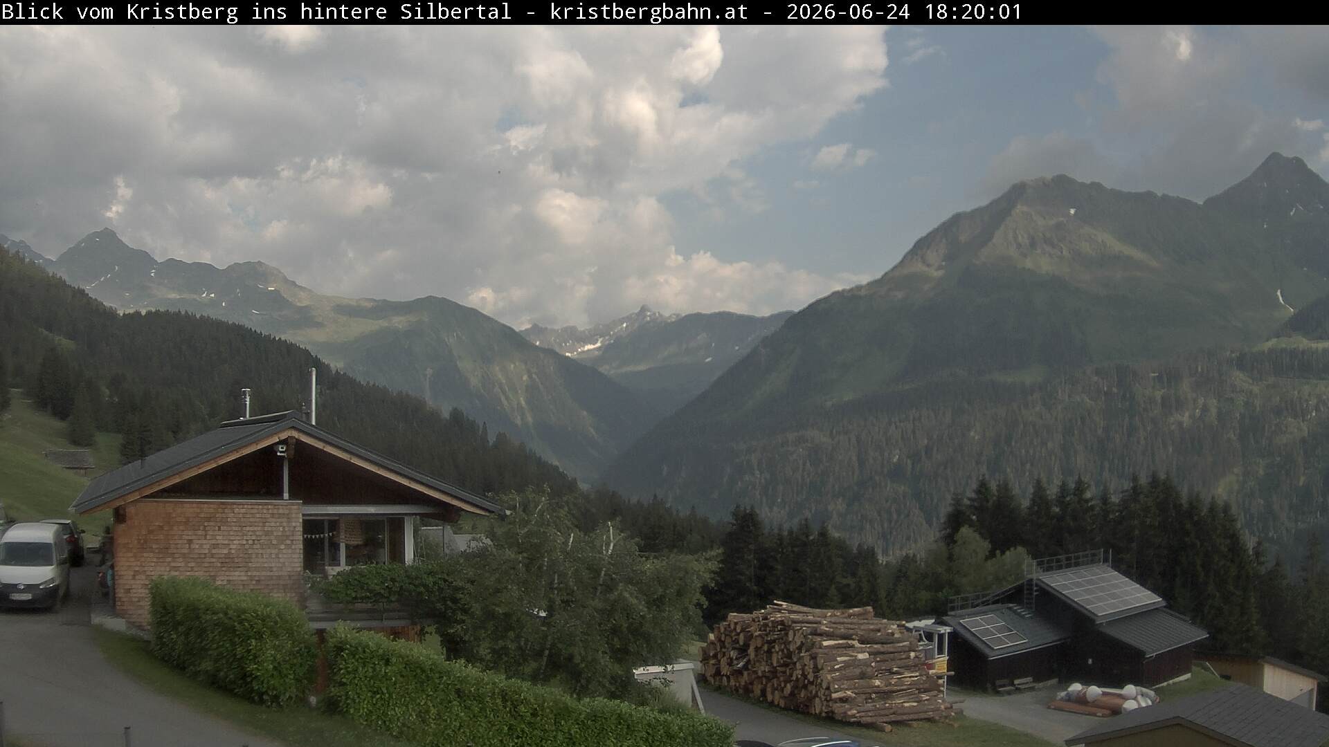 Archived image Webcam "Silbertal" valley