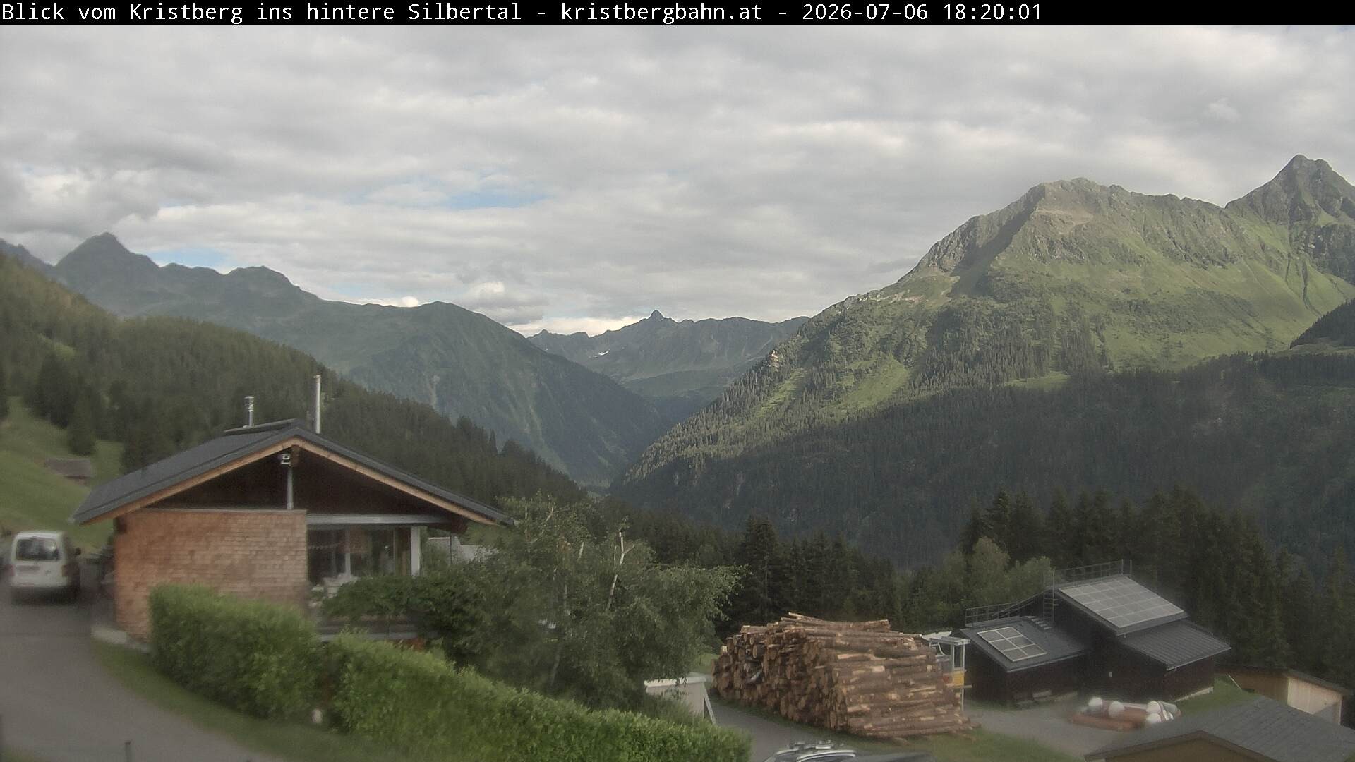 Archiv Foto Webcam Hinteres Silbertal