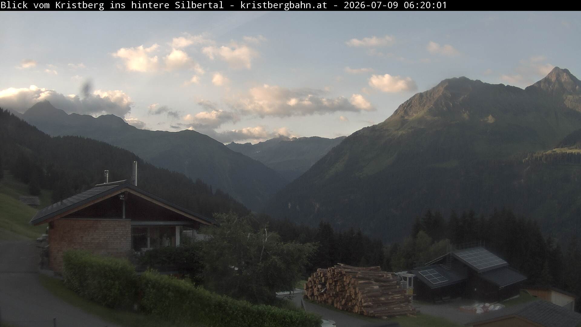 Archiv Foto Webcam Hinteres Silbertal