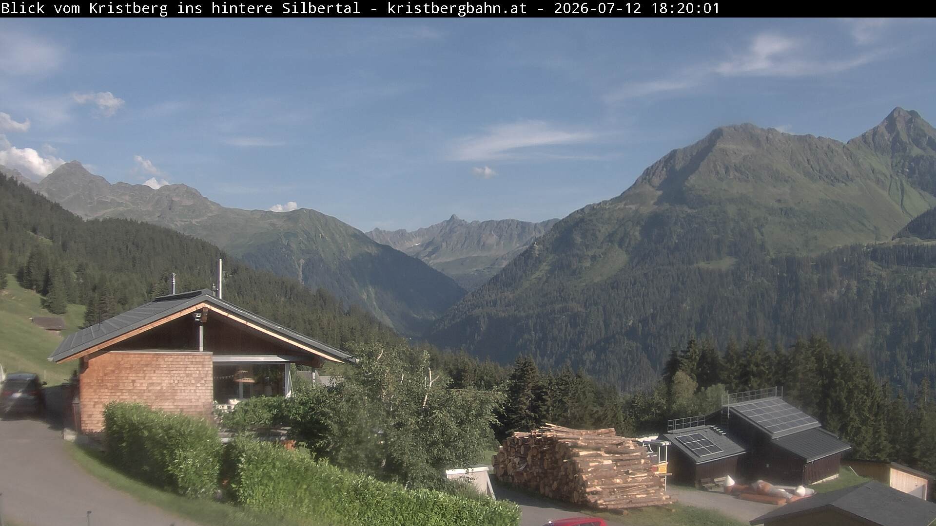 Archived image Webcam "Silbertal" valley
