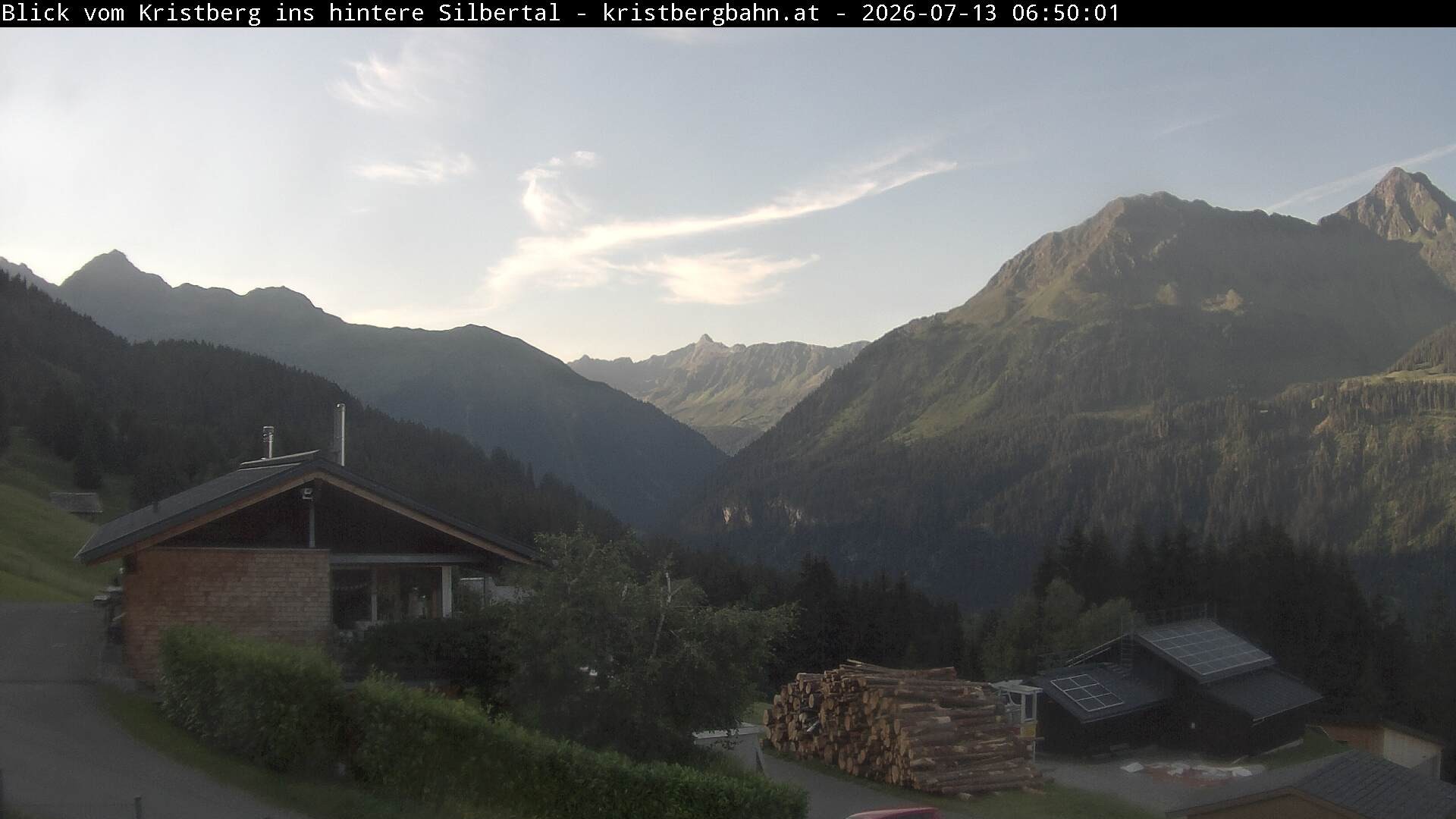 Archiv Foto Webcam Hinteres Silbertal