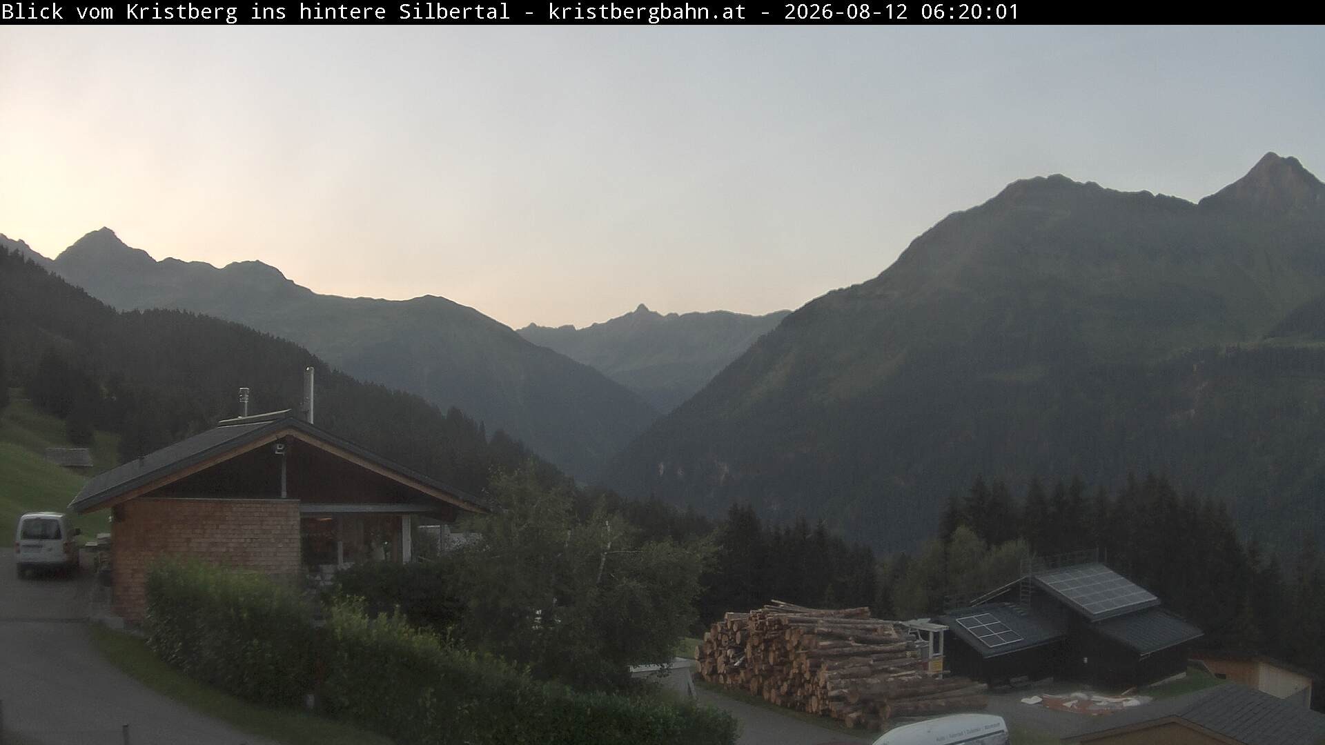 Archived image Webcam "Silbertal" valley