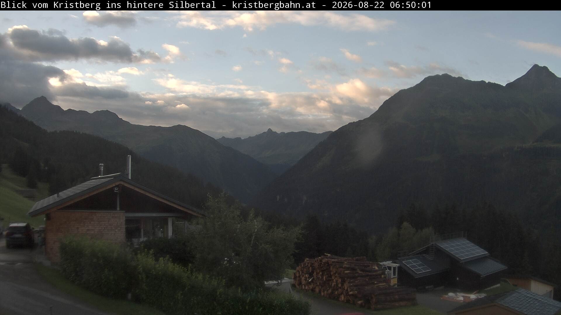 Archiv Foto Webcam Hinteres Silbertal