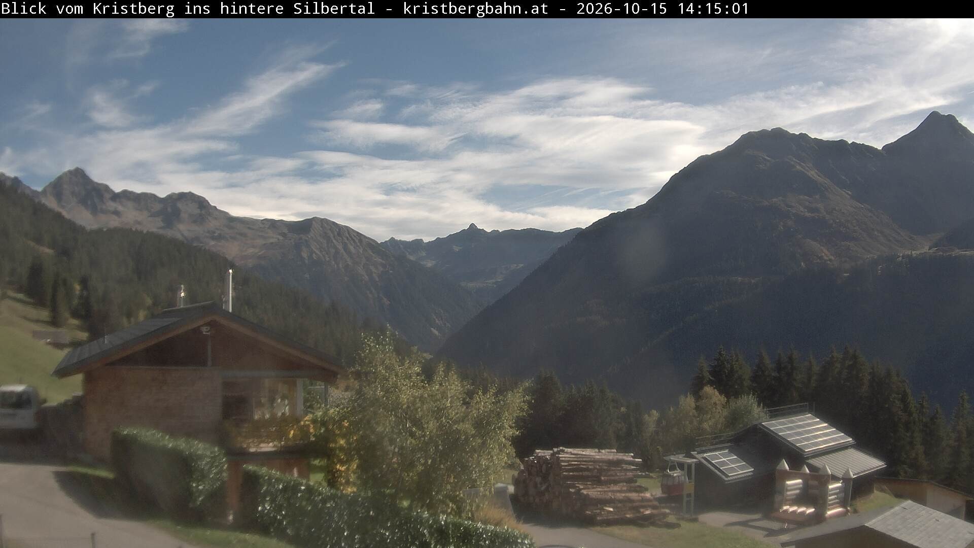 Archived image Webcam "Silbertal" valley