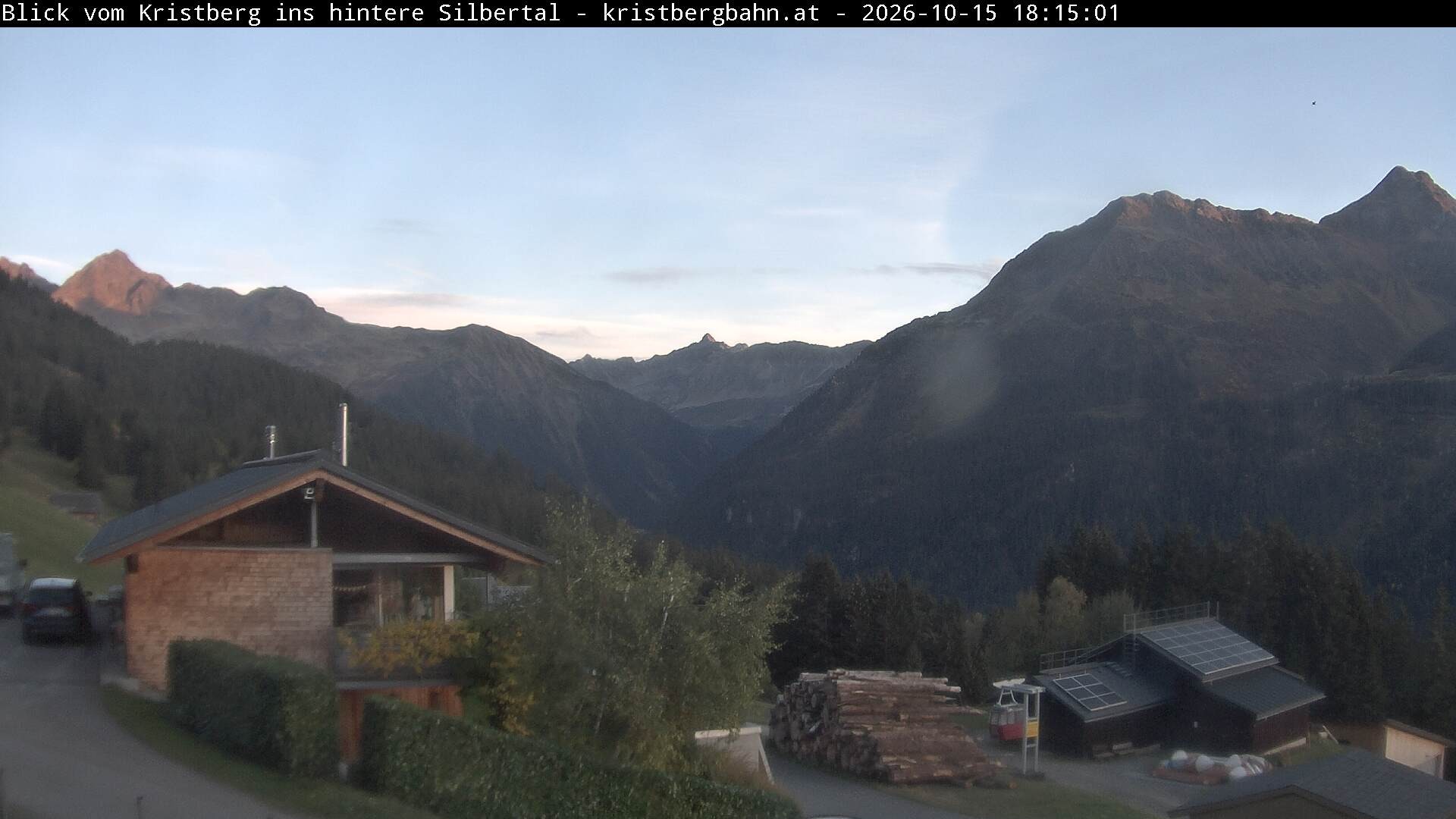 Archived image Webcam "Silbertal" valley