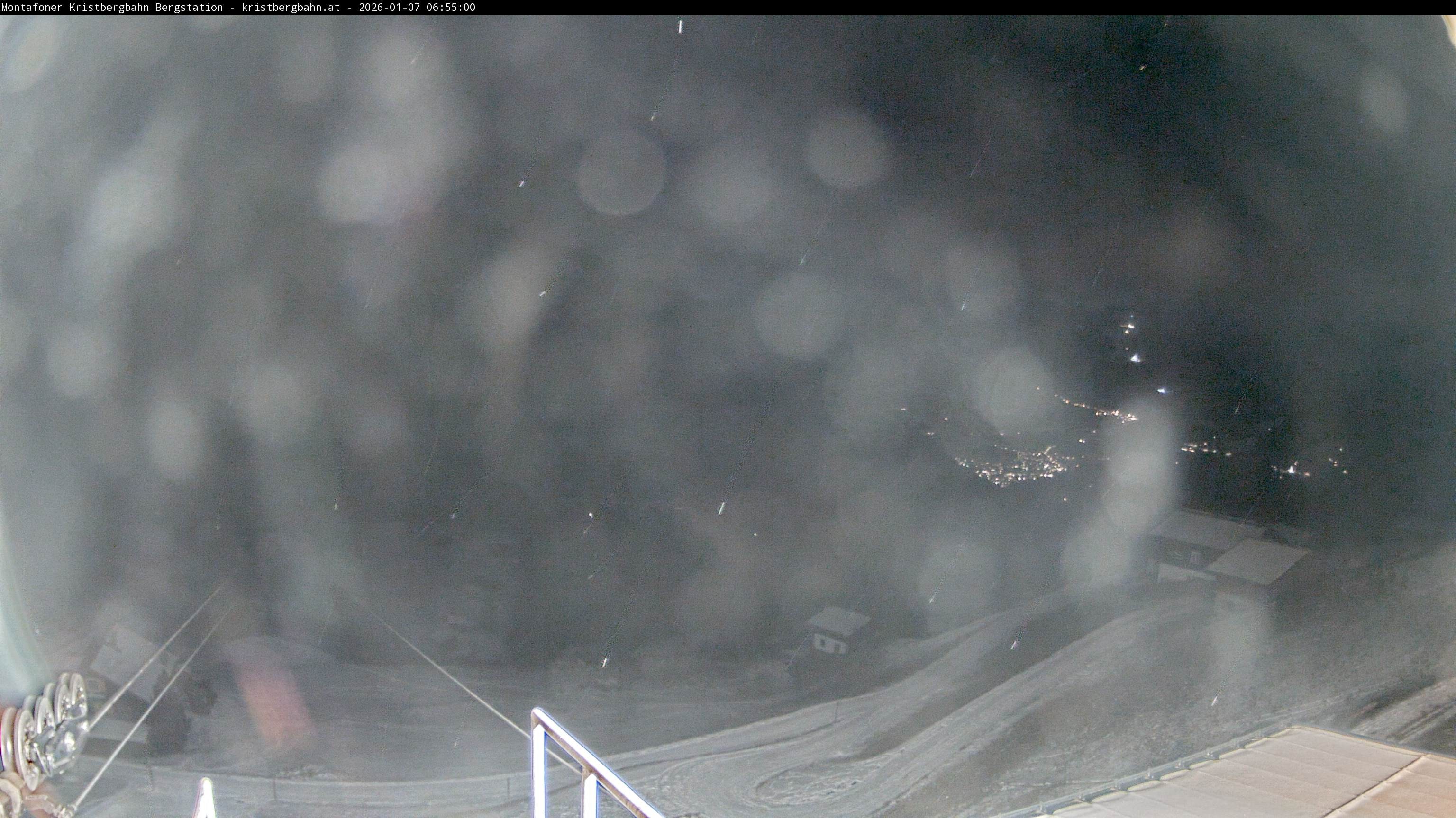 Archiv Foto Webcam Bergstation Montafoner Kristbergbahn, Vorarlberg