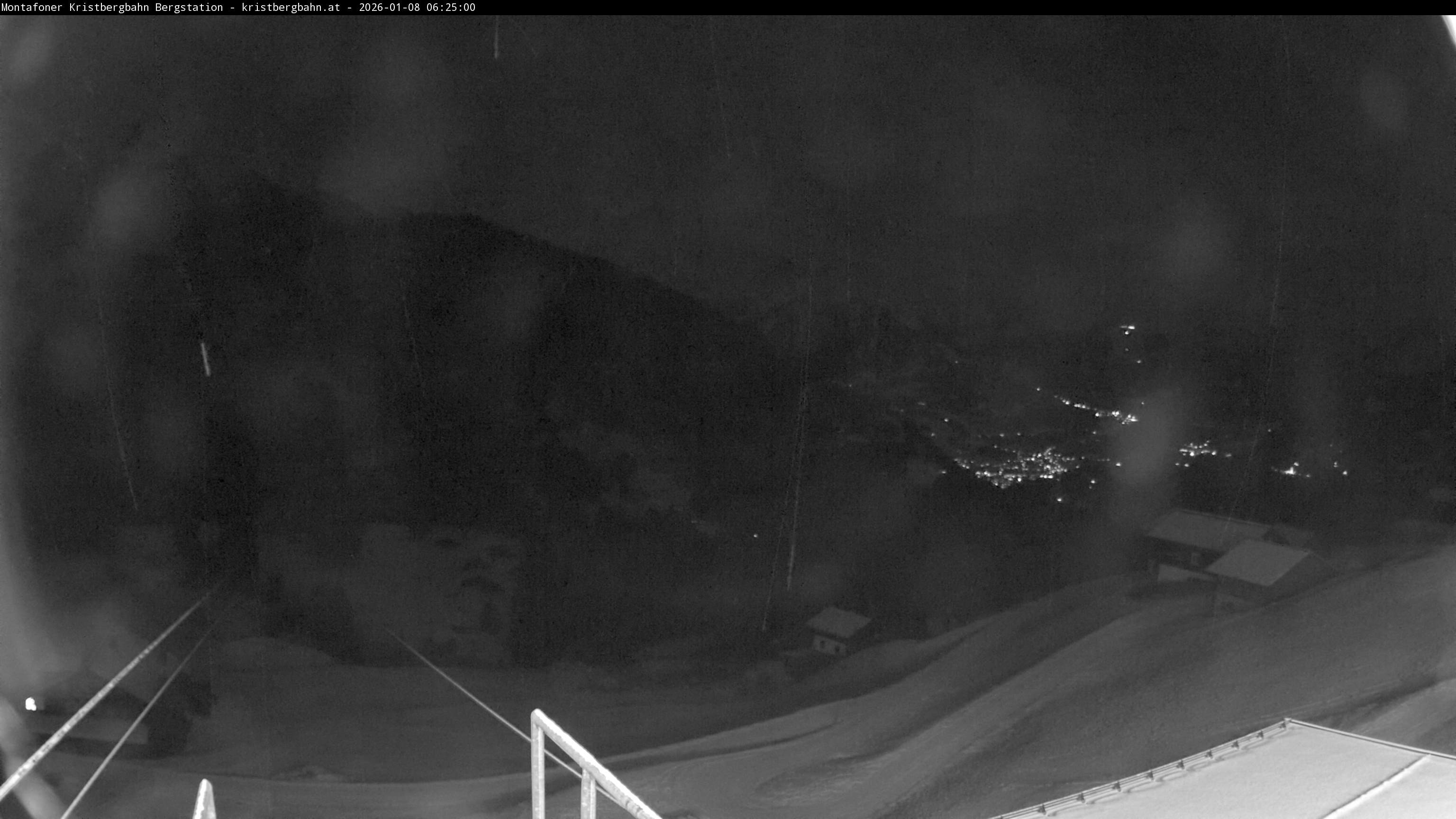 Archiv Foto Webcam Bergstation Montafoner Kristbergbahn, Vorarlberg