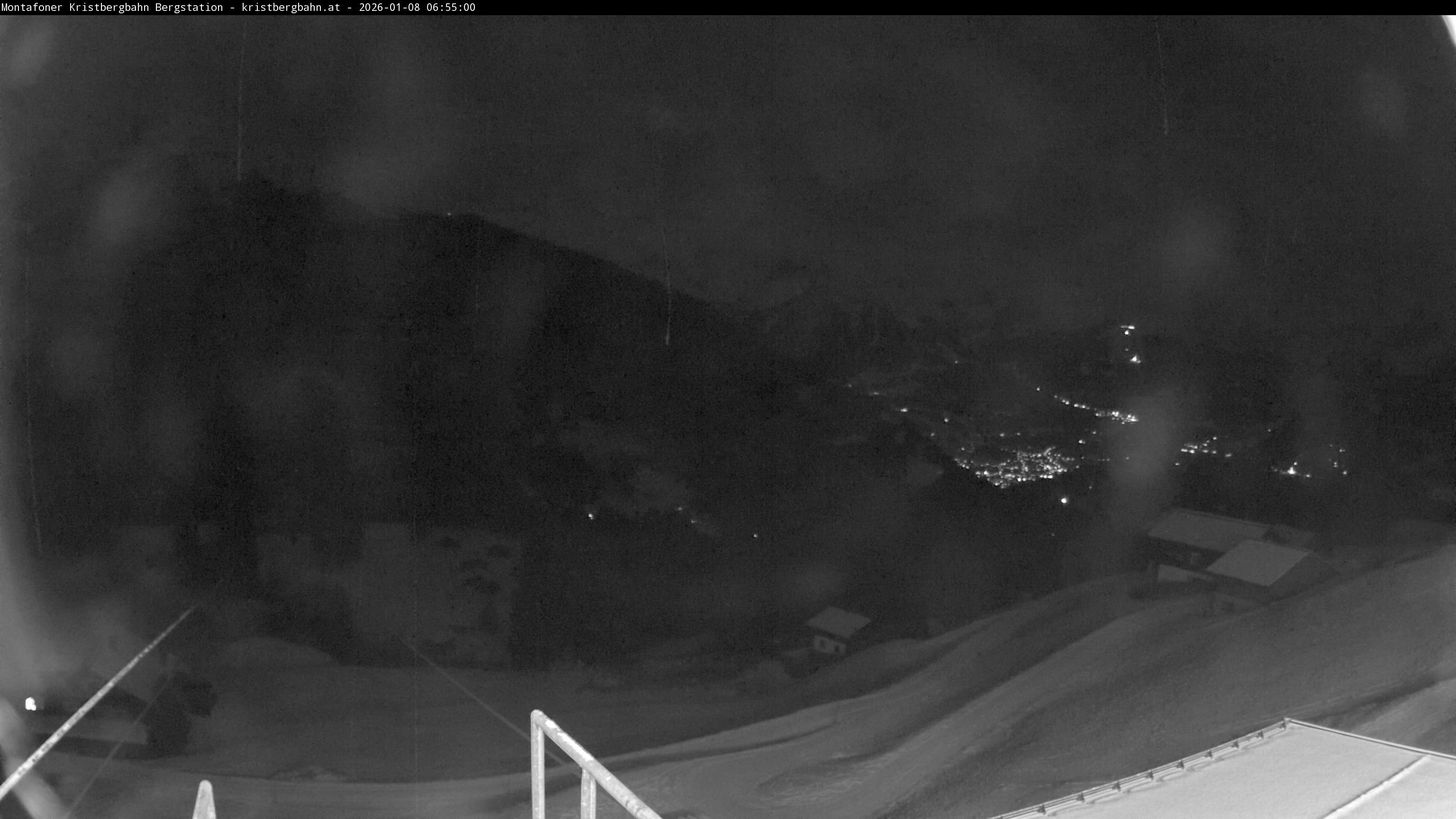 Archiv Foto Webcam Bergstation Montafoner Kristbergbahn, Vorarlberg