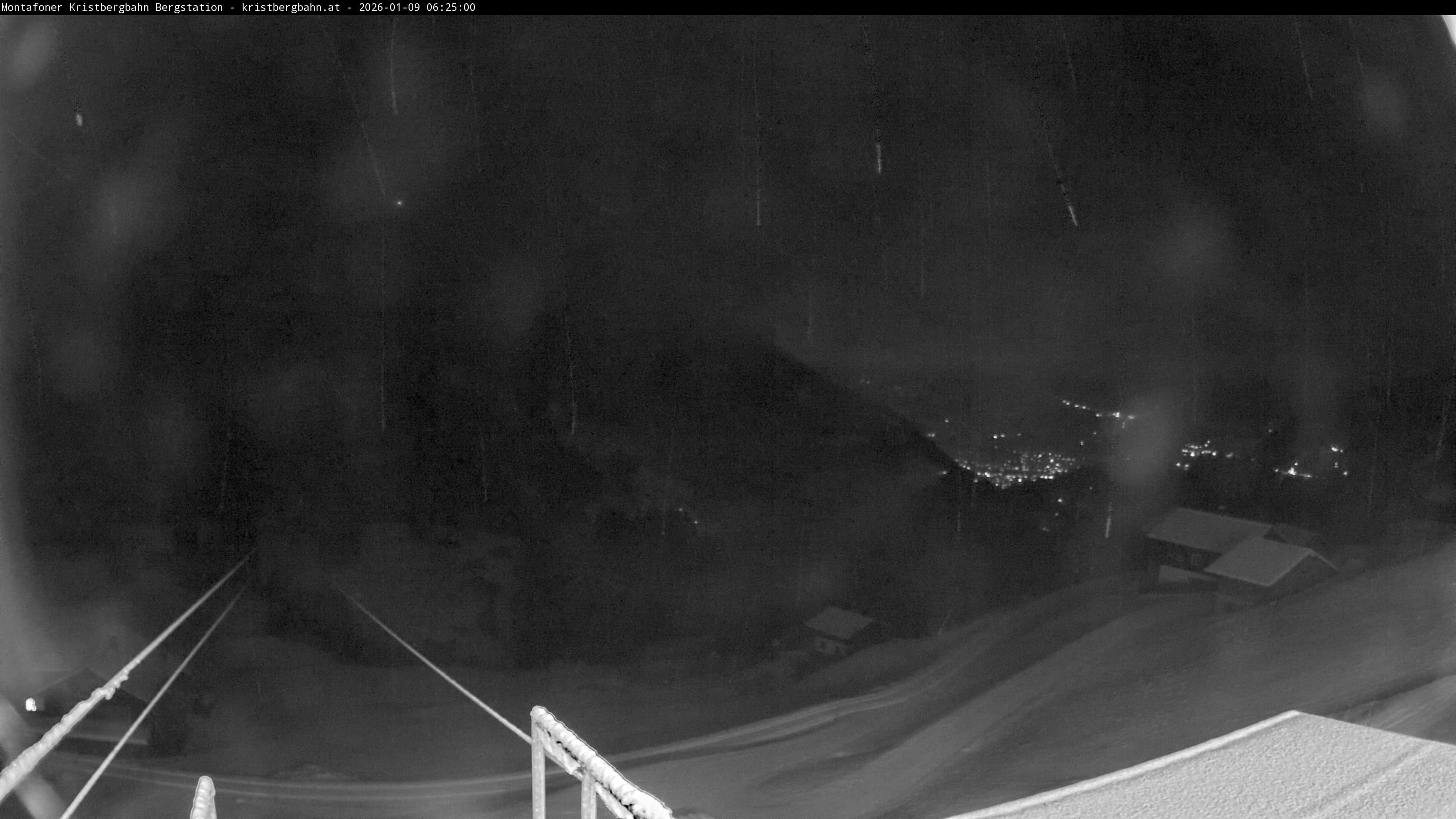 Archiv Foto Webcam Bergstation Montafoner Kristbergbahn, Vorarlberg