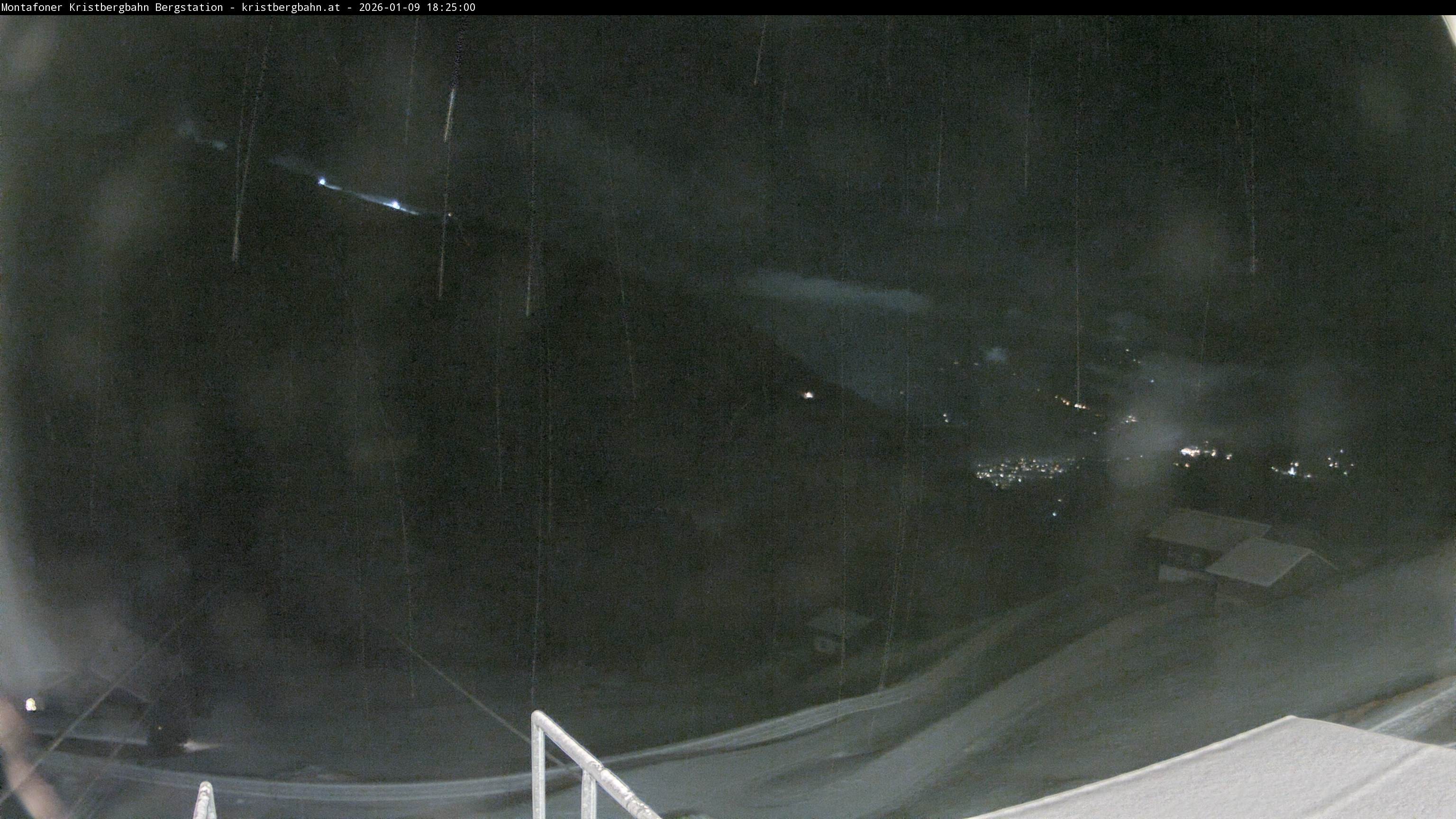 Archiv Foto Webcam Bergstation Montafoner Kristbergbahn, Vorarlberg