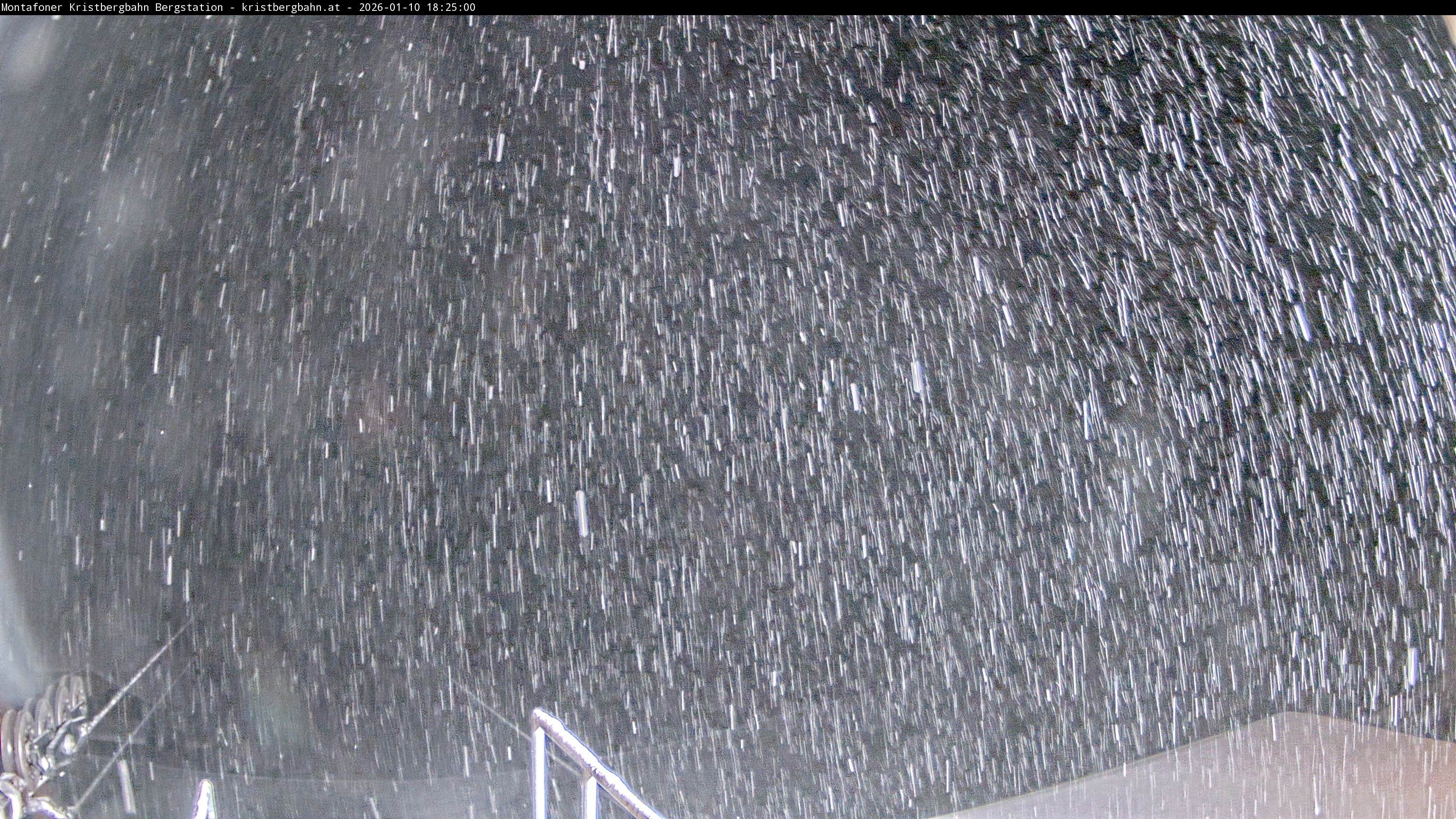 Archived image Webcam Top station Montafoner Kristbergbahn, Vorarlberg