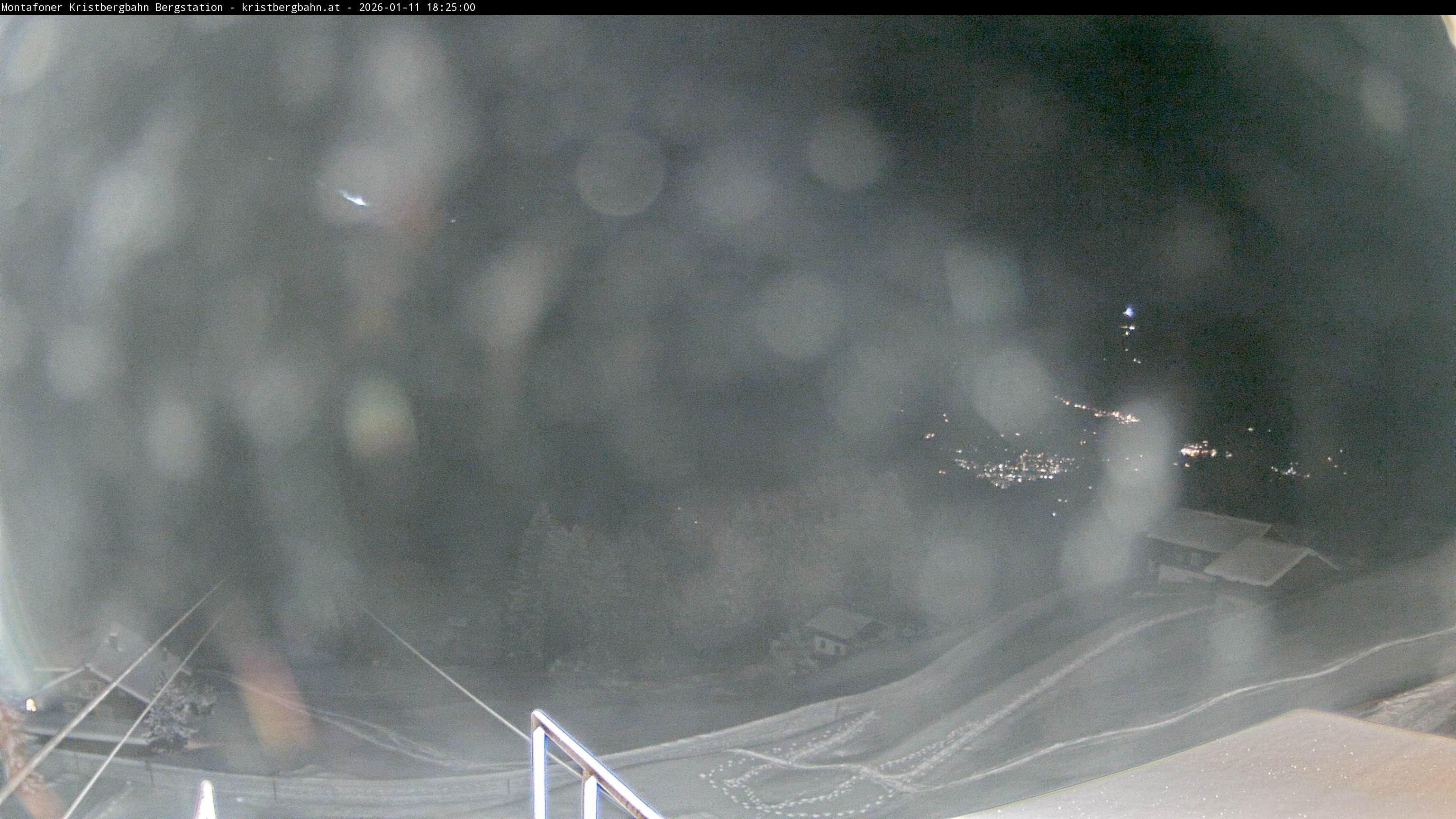 Archiv Foto Webcam Bergstation Montafoner Kristbergbahn, Vorarlberg