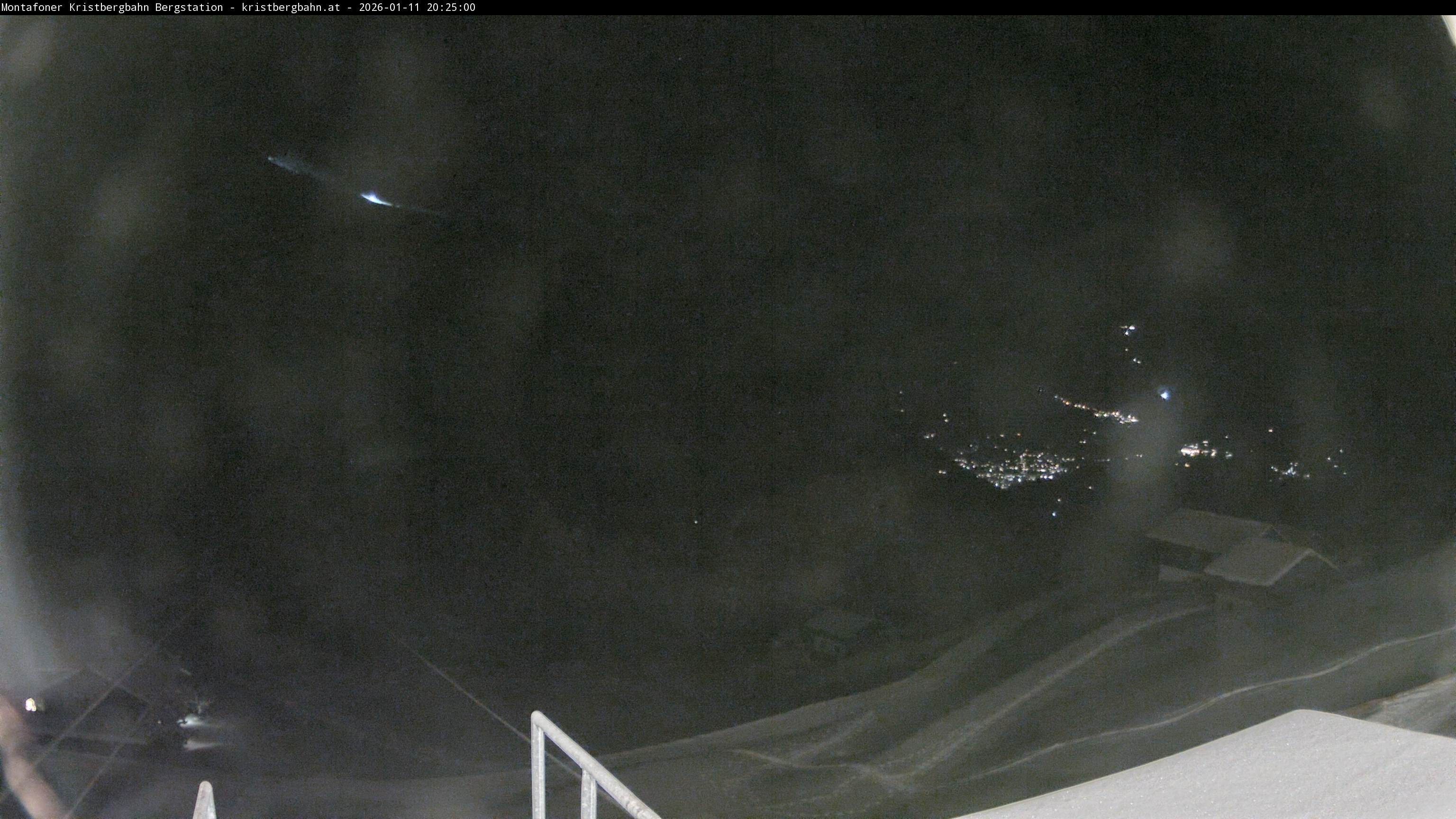 Archiv Foto Webcam Bergstation Montafoner Kristbergbahn, Vorarlberg