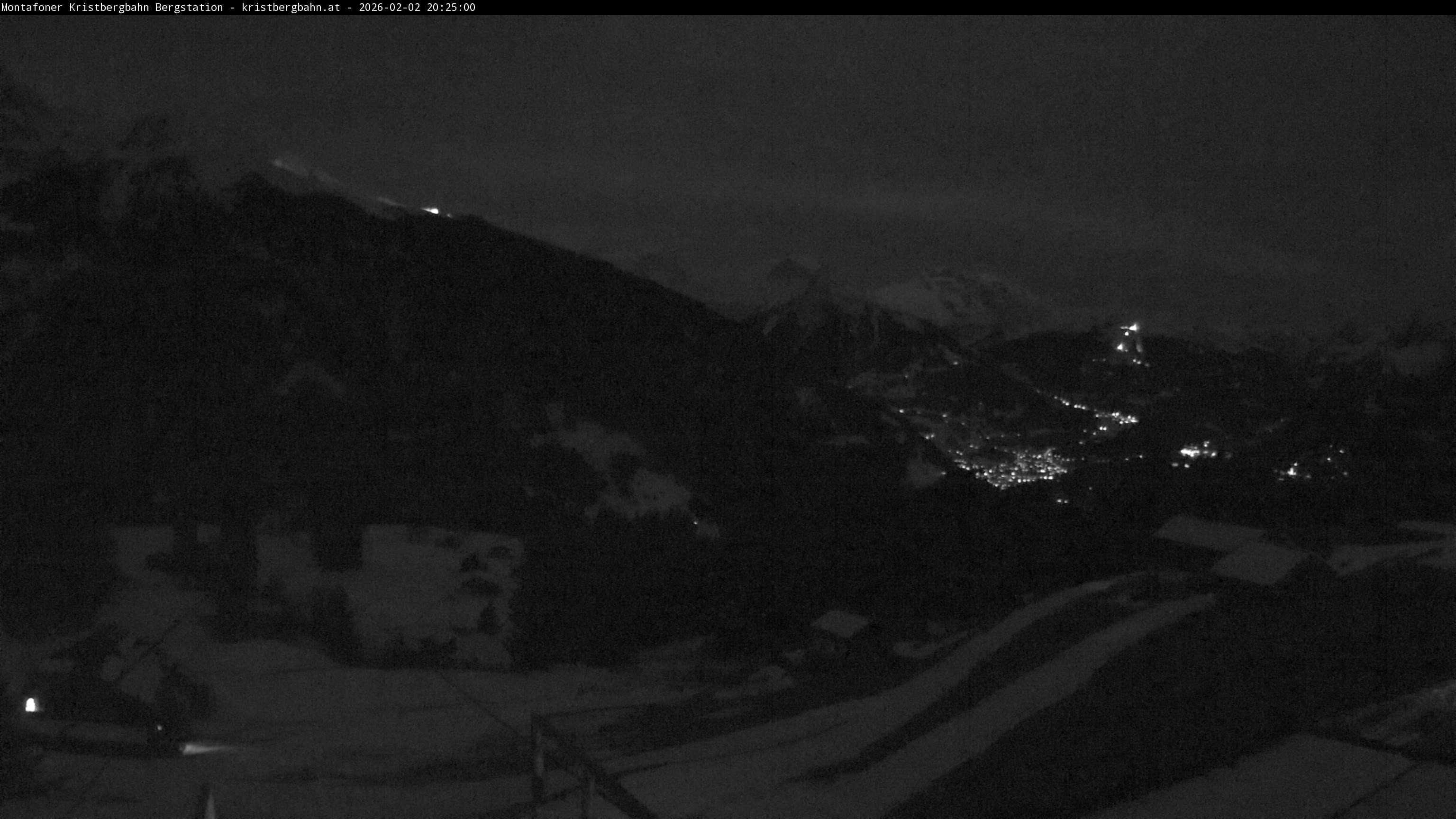 Archiv Foto Webcam Bergstation Montafoner Kristbergbahn, Vorarlberg