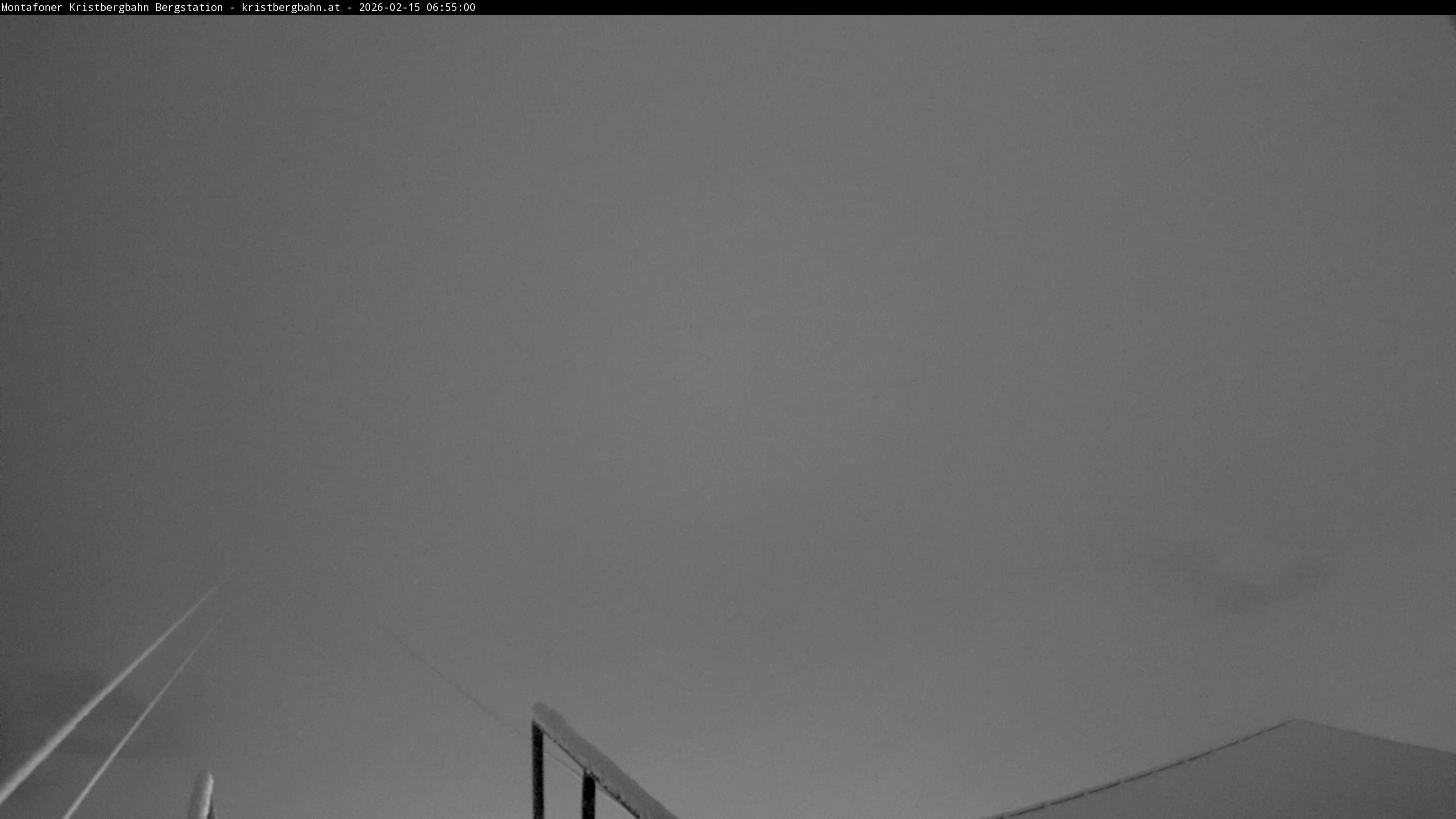 Archiv Foto Webcam Bergstation Montafoner Kristbergbahn, Vorarlberg