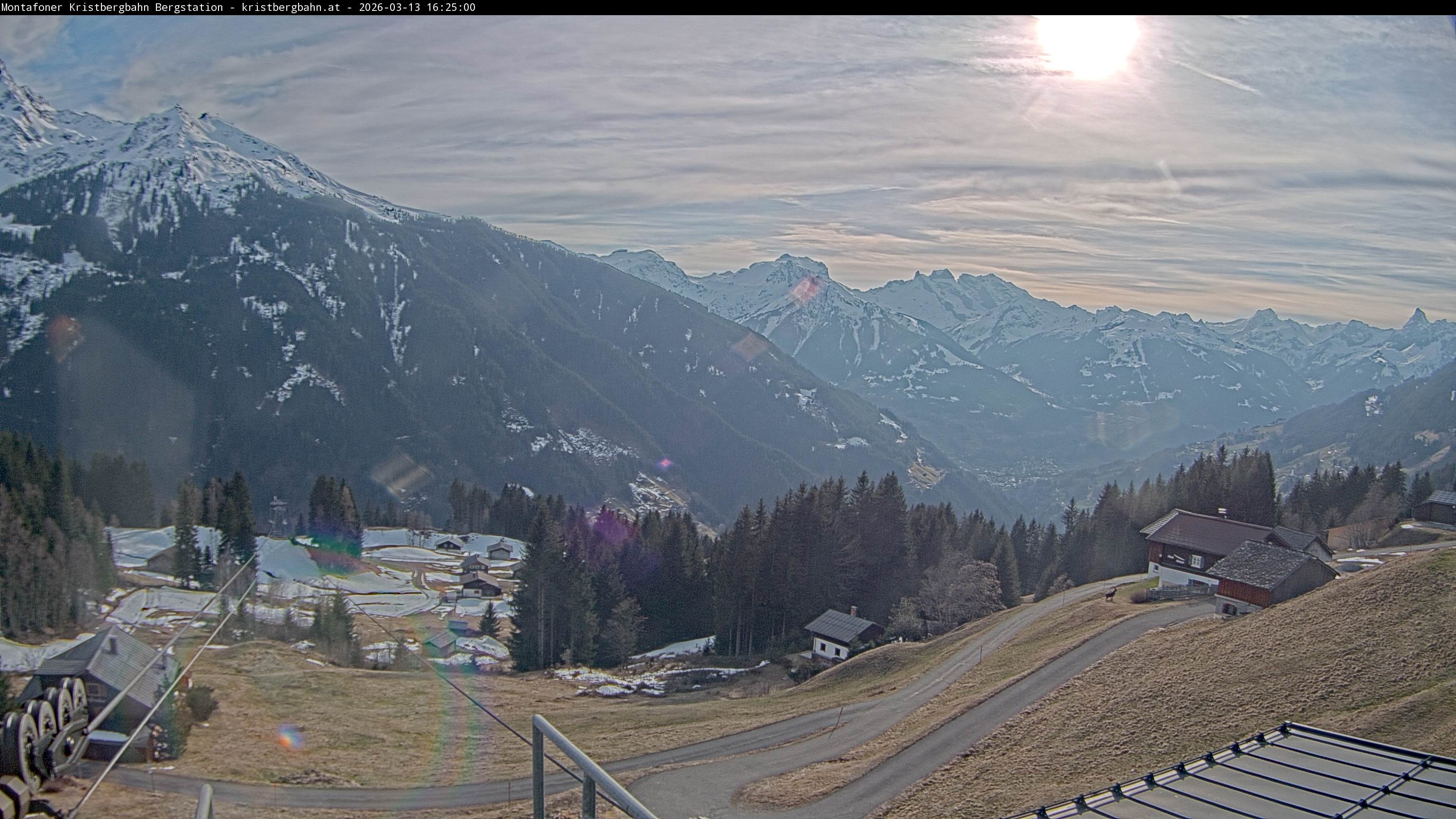 Archived image Webcam Top station Montafoner Kristbergbahn, Vorarlberg