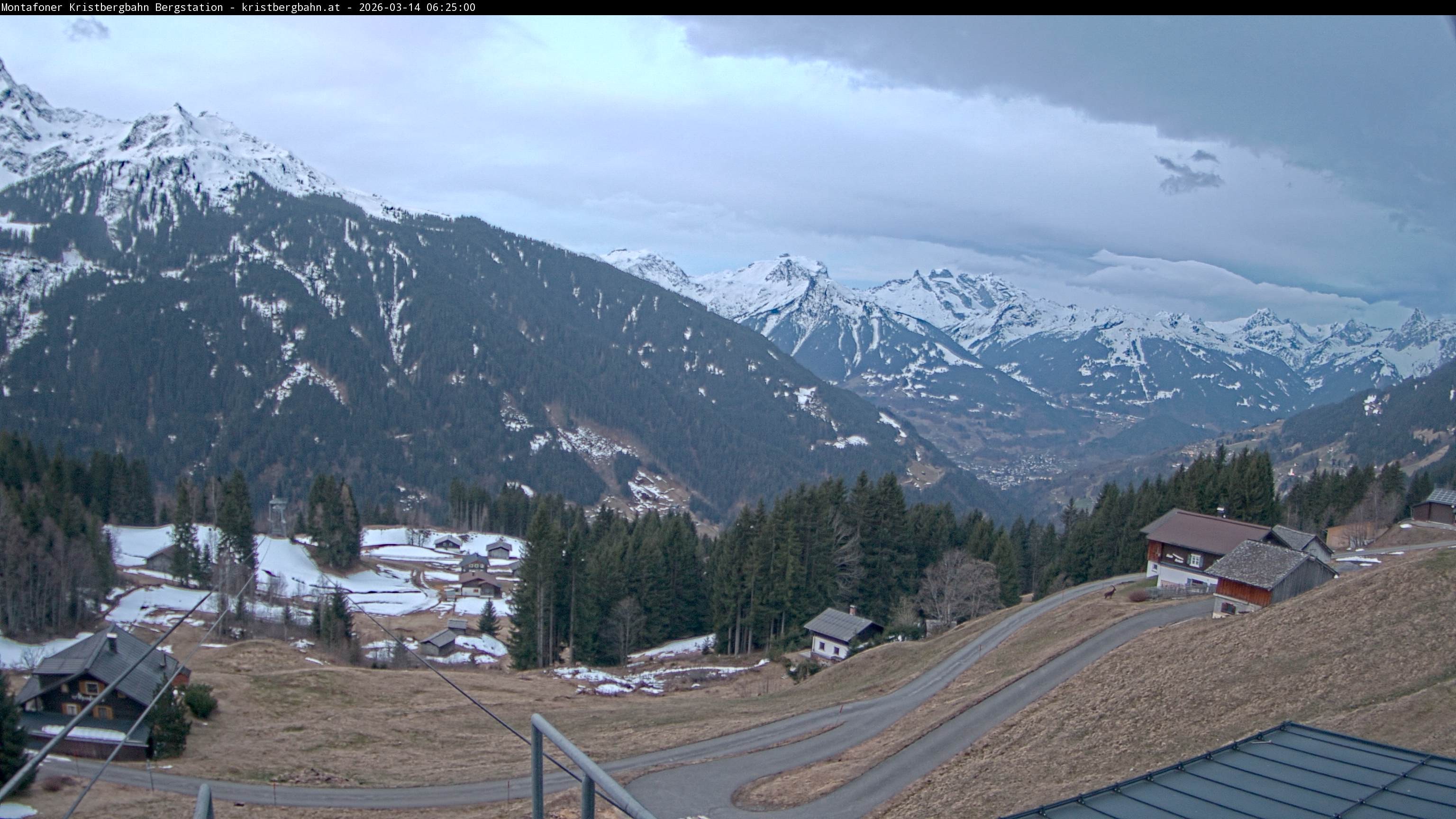 Archived image Webcam Top station Montafoner Kristbergbahn, Vorarlberg