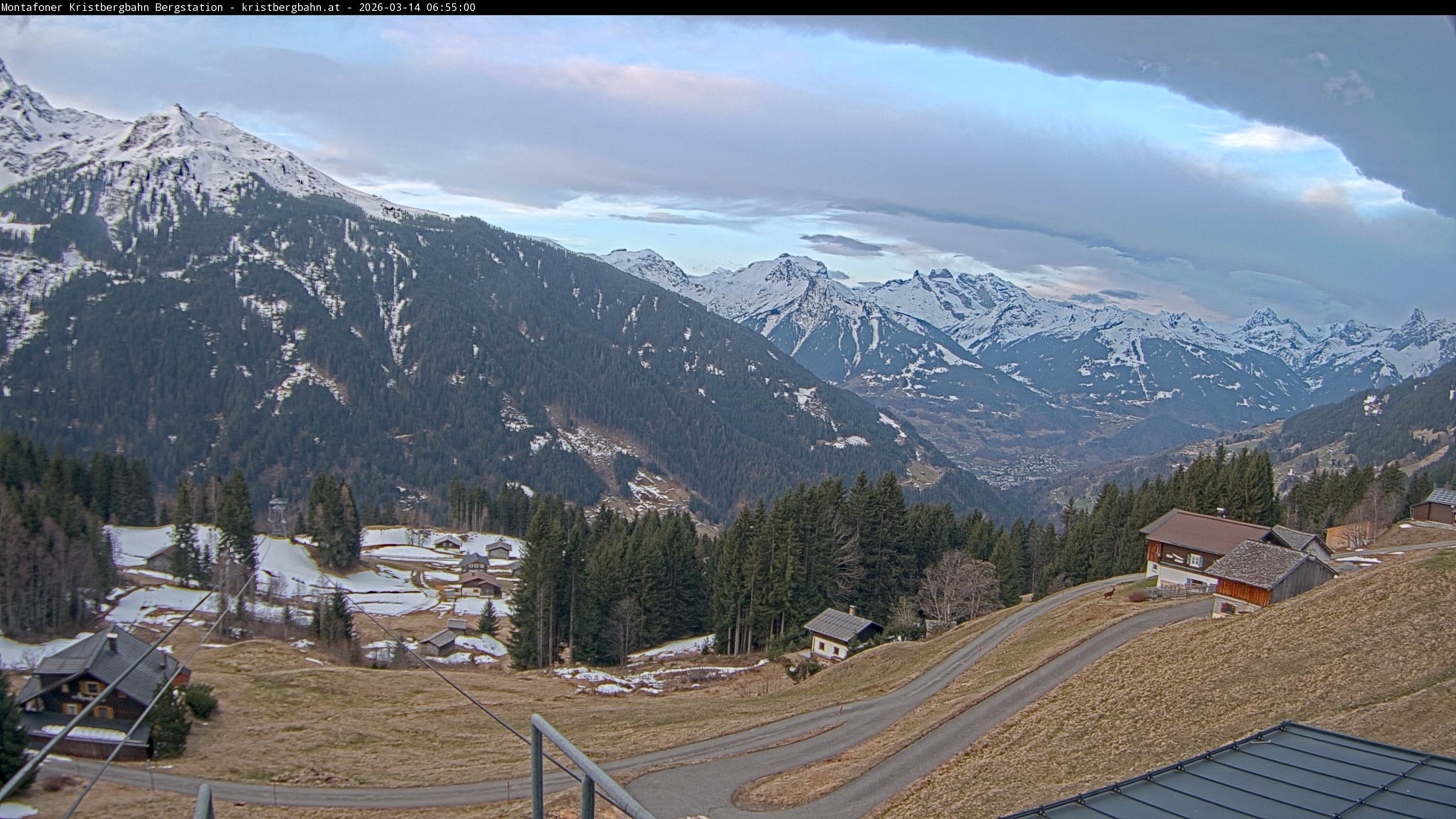 Archived image Webcam Top station Montafoner Kristbergbahn, Vorarlberg