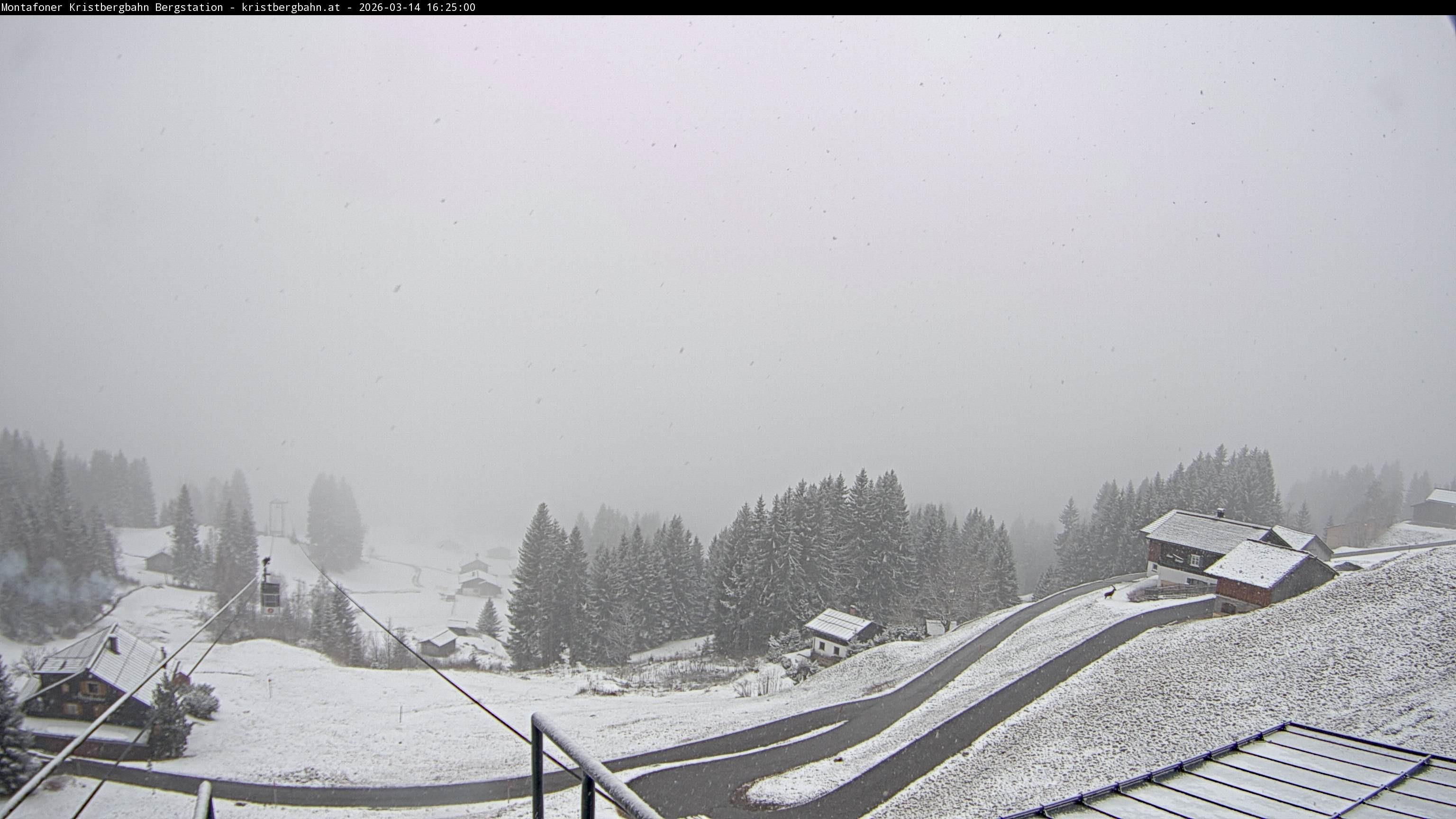 Archived image Webcam Top station Montafoner Kristbergbahn, Vorarlberg