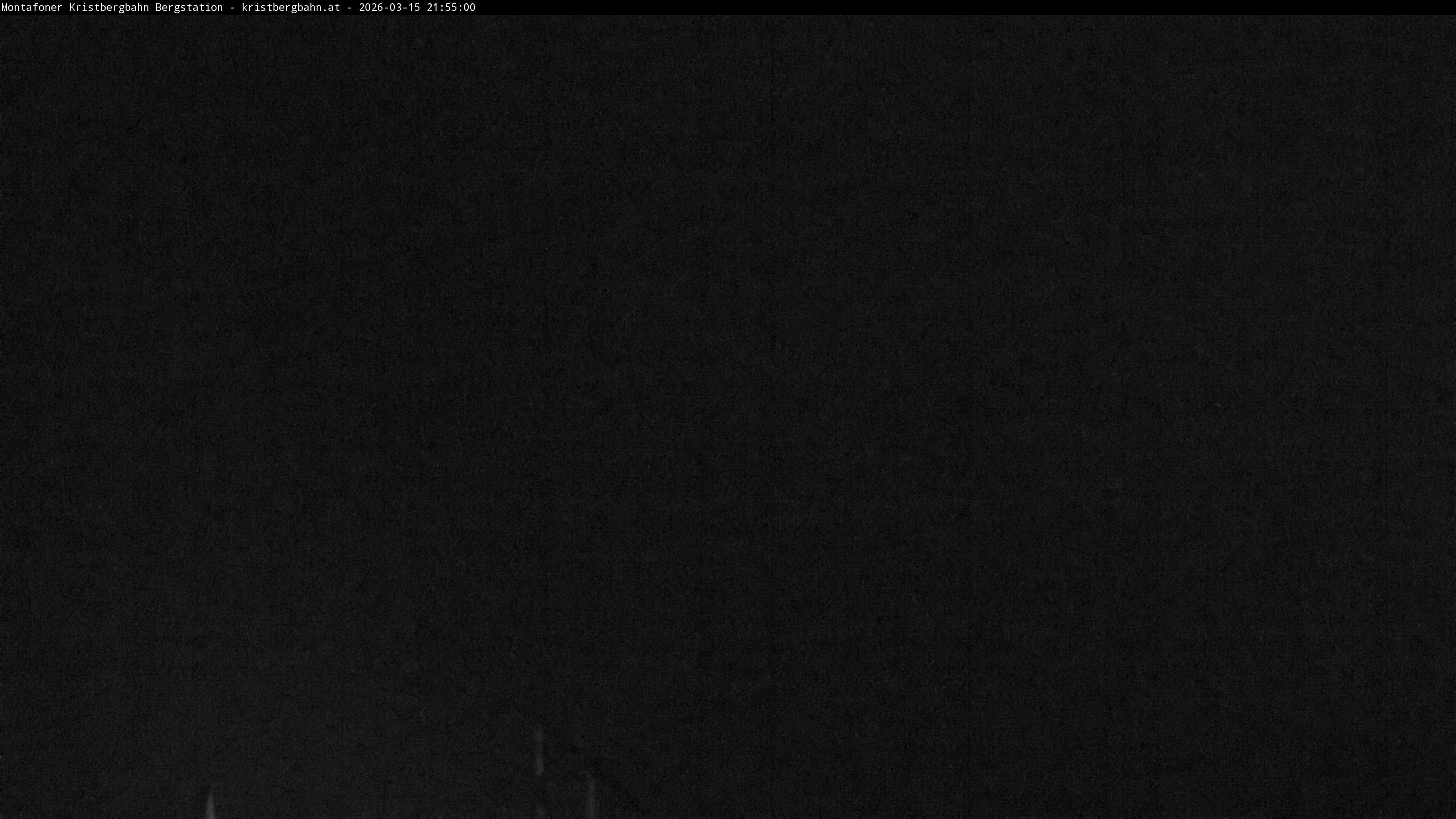 Archiv Foto Webcam Bergstation Montafoner Kristbergbahn, Vorarlberg