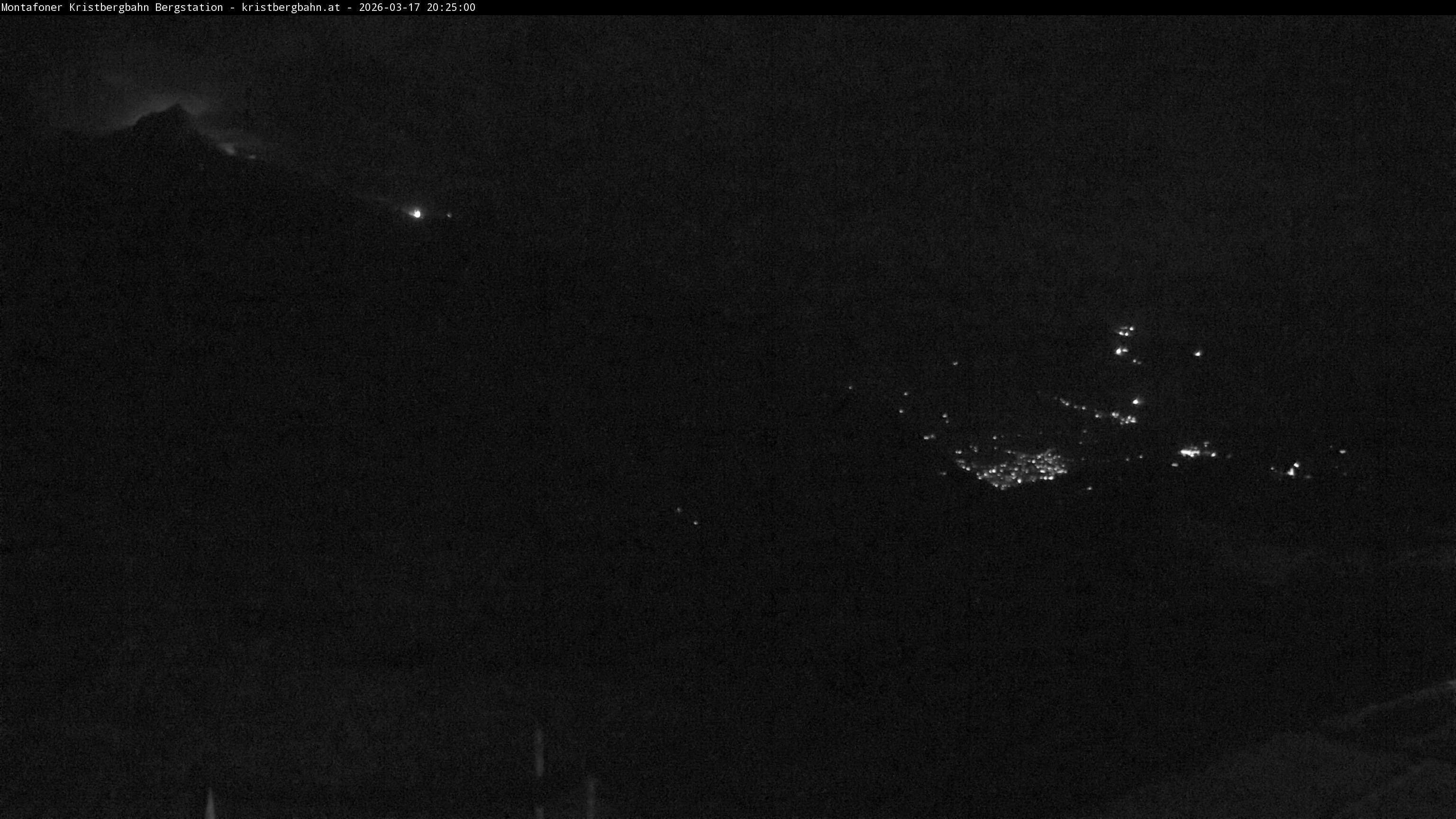 Archived image Webcam Top station Montafoner Kristbergbahn, Vorarlberg