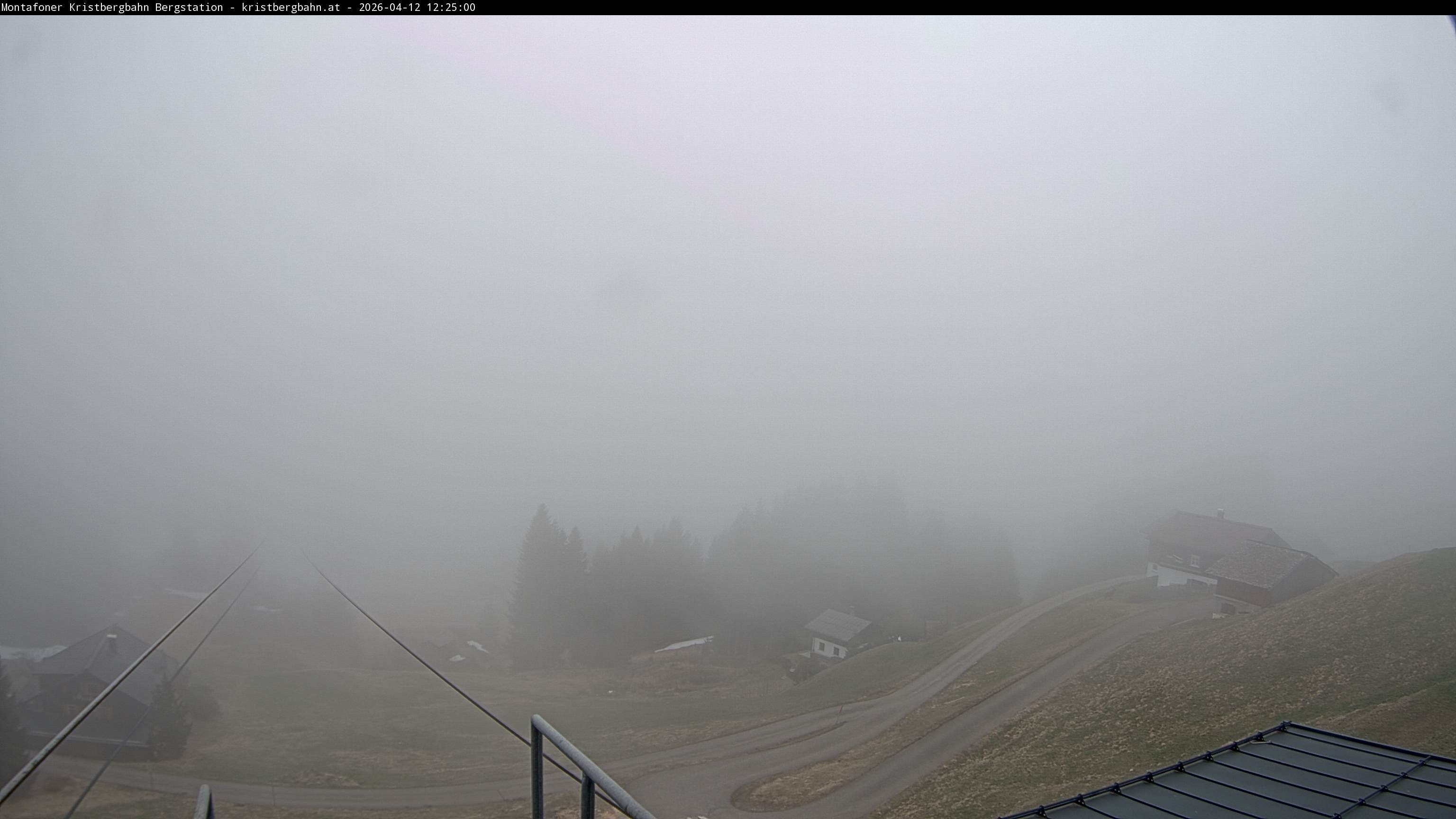 Archiv Foto Webcam Bergstation Montafoner Kristbergbahn, Vorarlberg